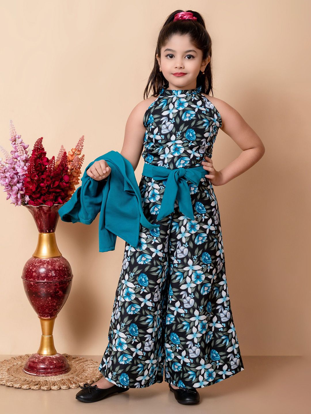 Girls Printed Basic Jumpsuit 5