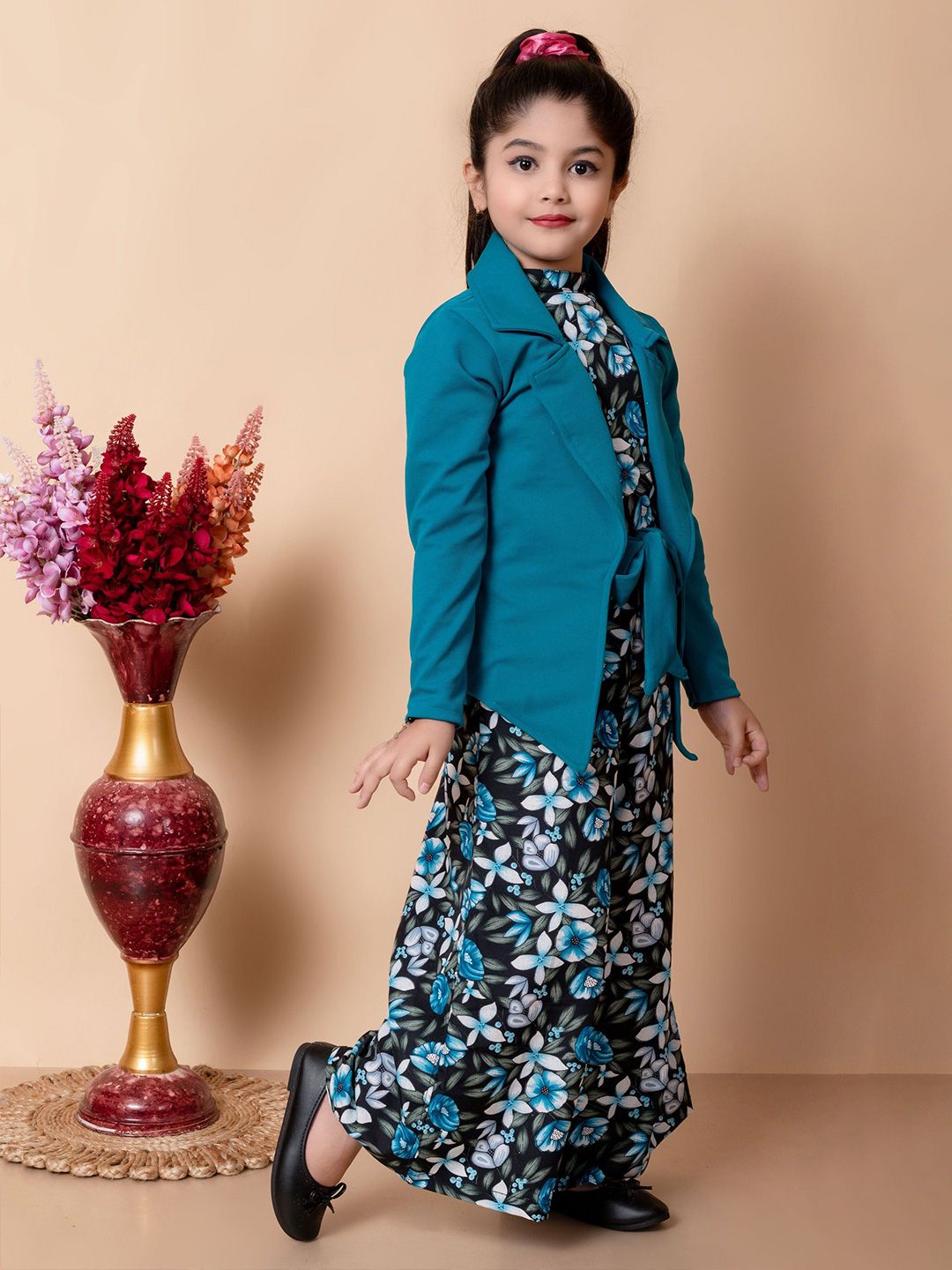 Girls Printed Basic Jumpsuit 3