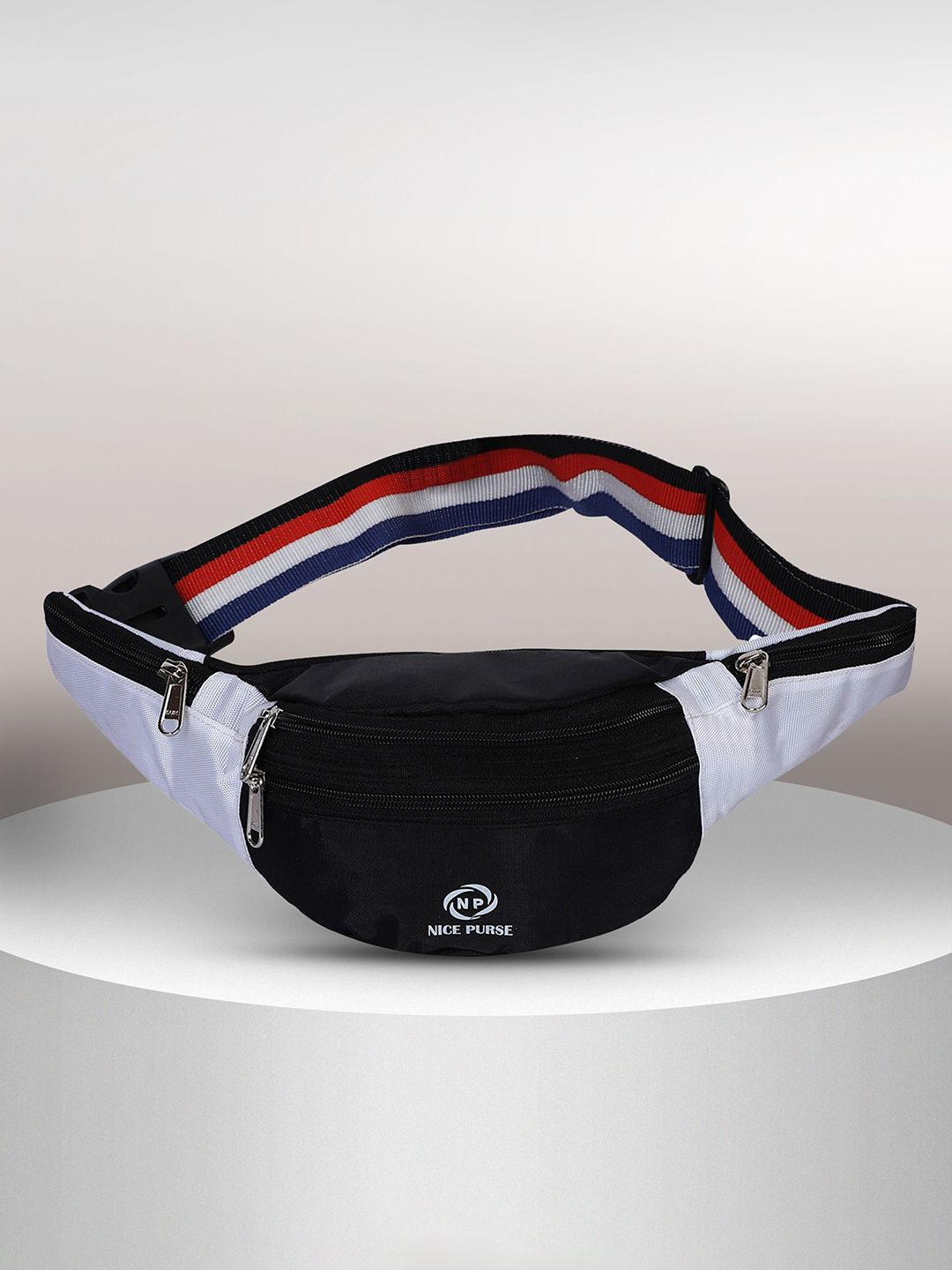 NICE PURSE Men Textured Waist Pouch