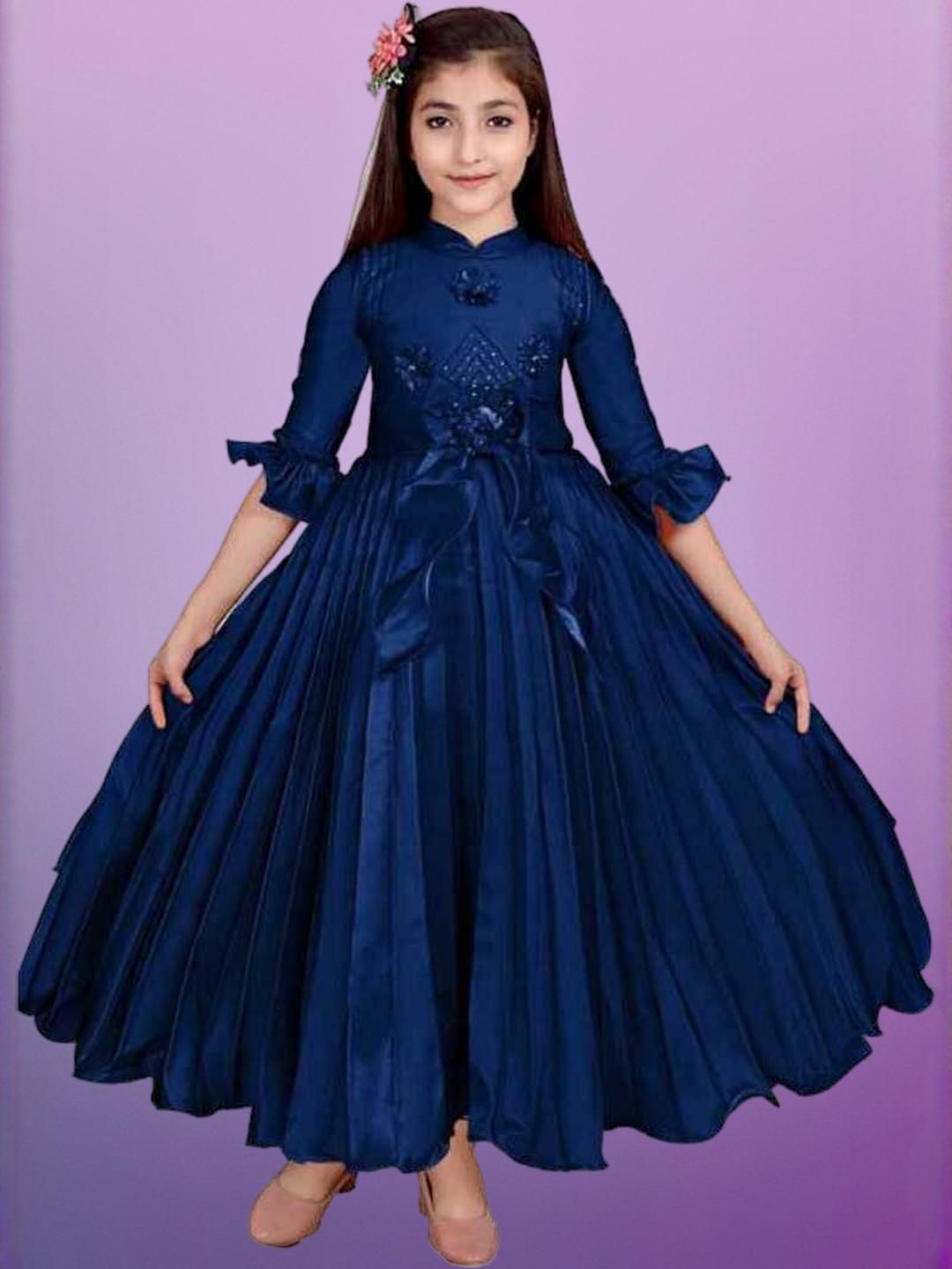 PRENA FASHION Girls Blue Dresses