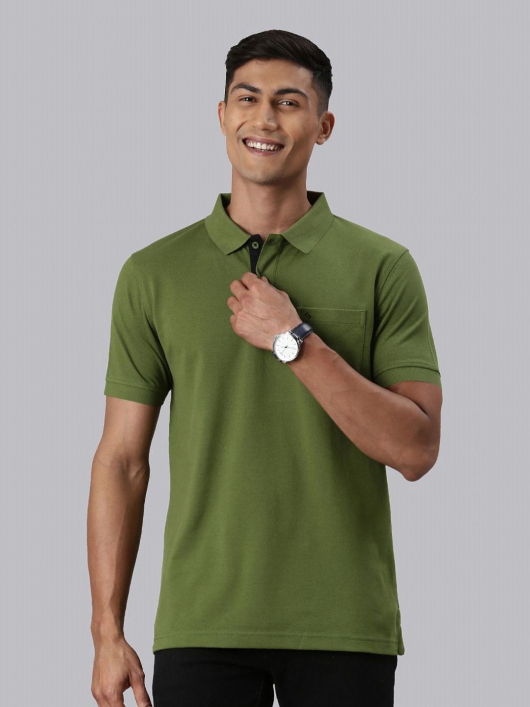 Classic Polo Polo Collar Slim Fit Cotton T-shirt