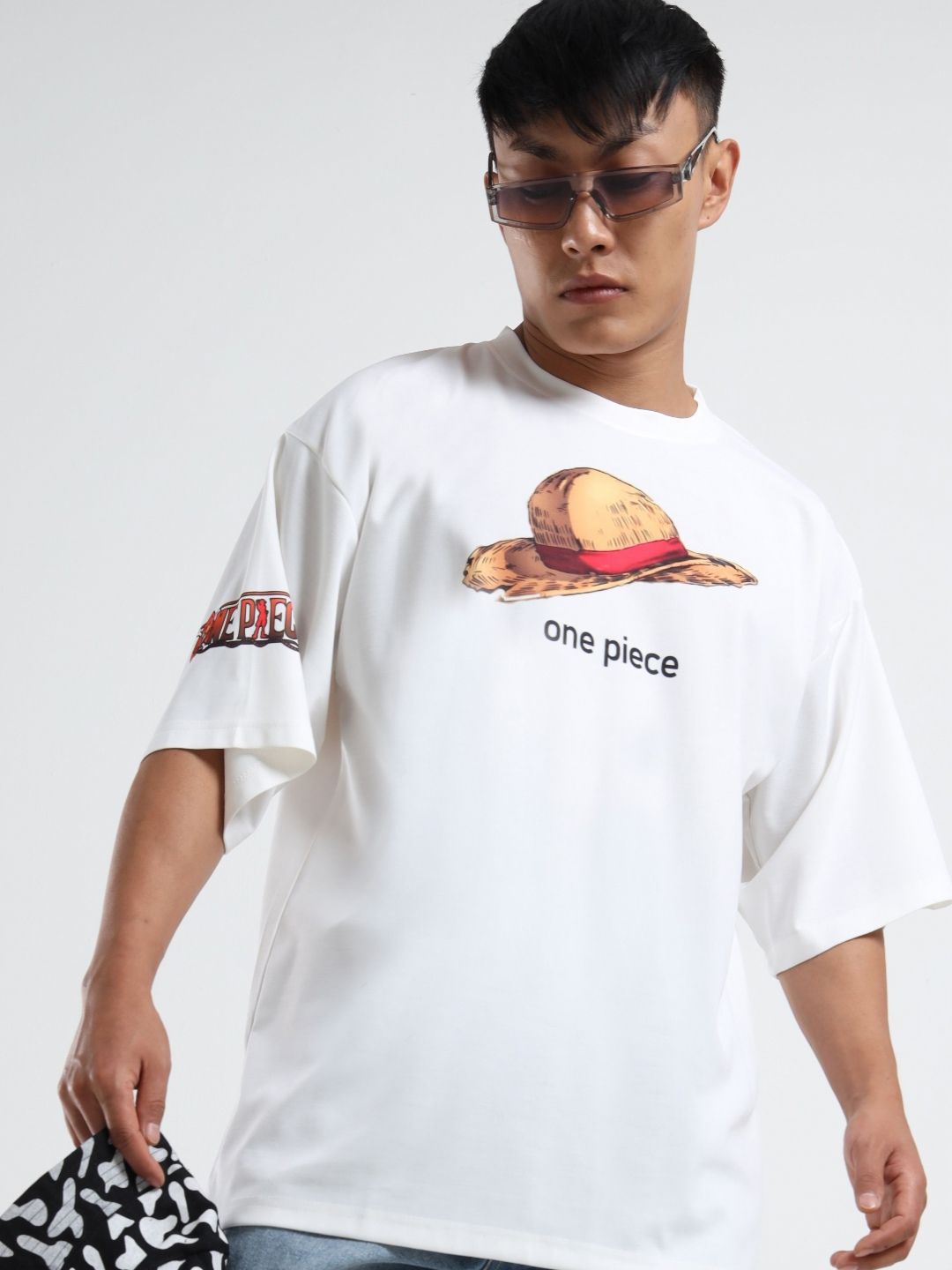 MOHICANS Men One piece Graphic Printed Round Neck Cotton Oversized T-shirt