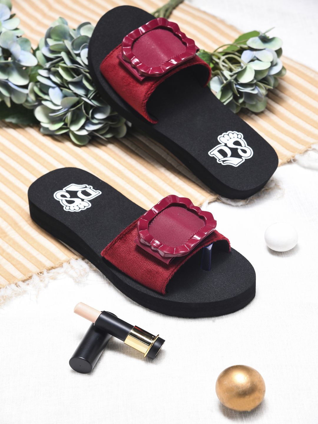 Rasambh Women Solid Open Toe Flats