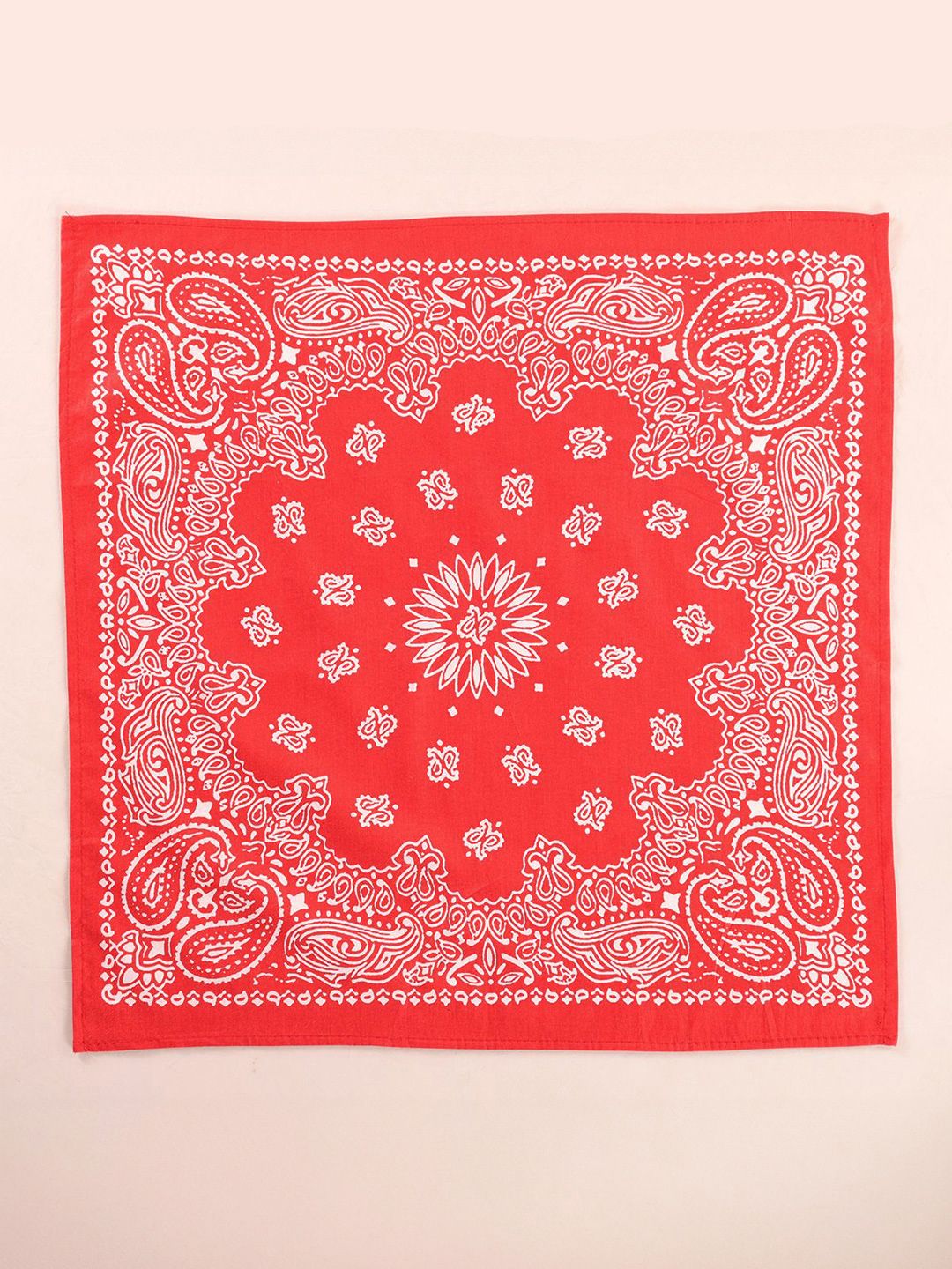 Ravaiyaa Unisex Mandala Paisley Printed Pure Cotton Bandana