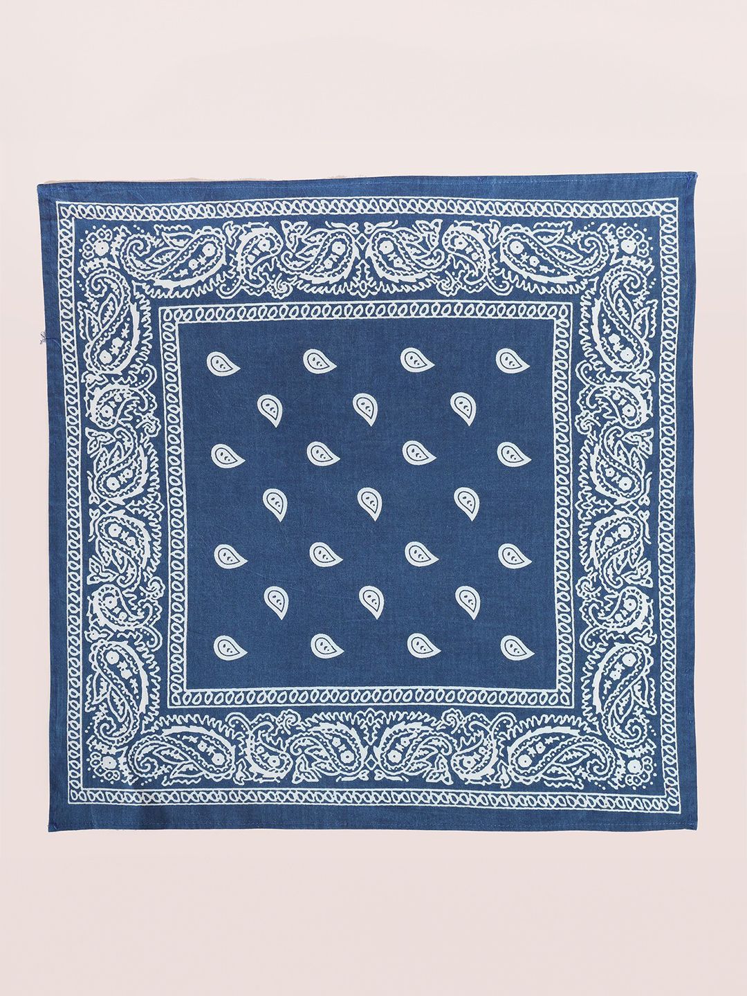 Ravaiyaa Unisex Paisley Printed Pure Cotton Bandana