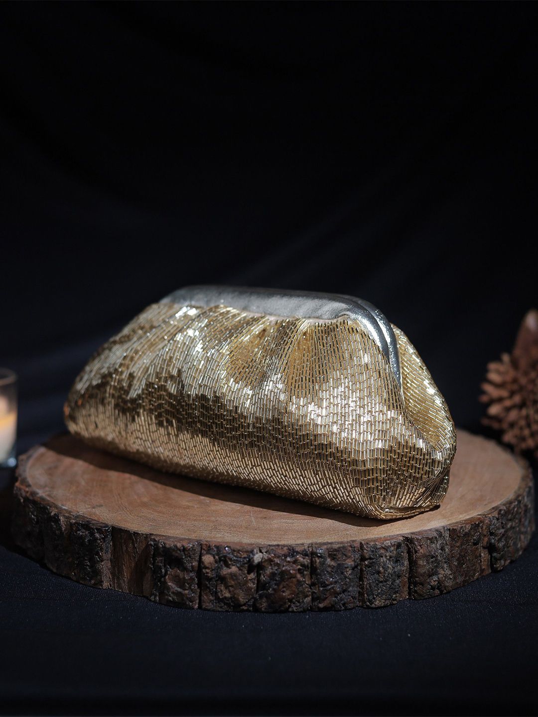 sugarcrush Embellished Crystal Beaded Fashion Clutch