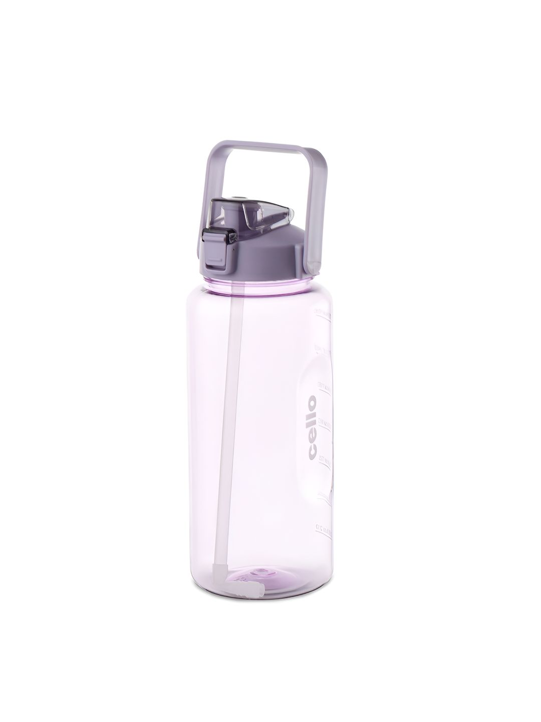 Cello Gym Pro Pink Motivational Gym Brand Logo Printed BPA Free Water Bottle- 2080ml