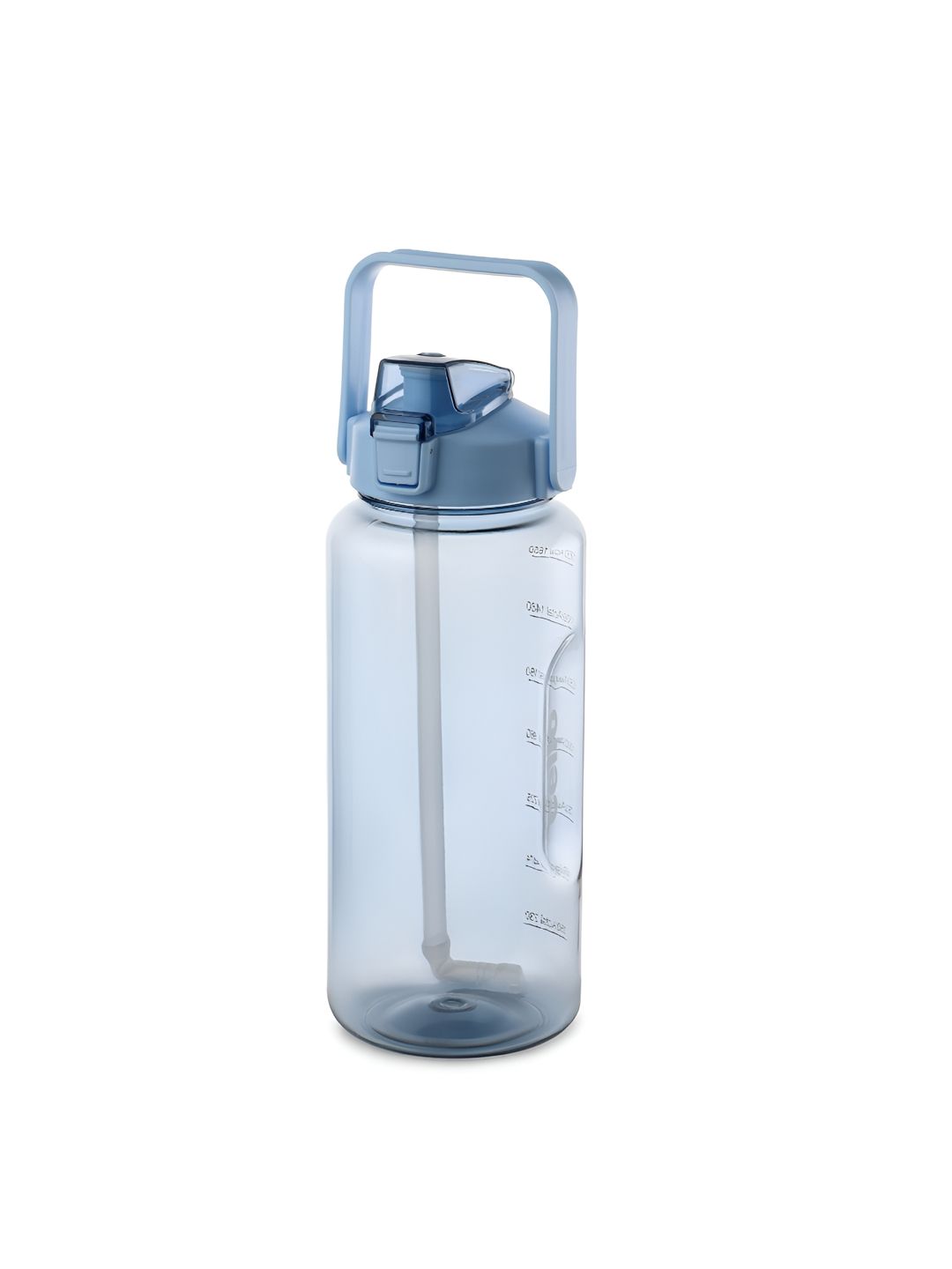 Cello Gym Pro Blue Motivational Gym Brand Logo Printed BPA Free Water Bottle- 2080ml