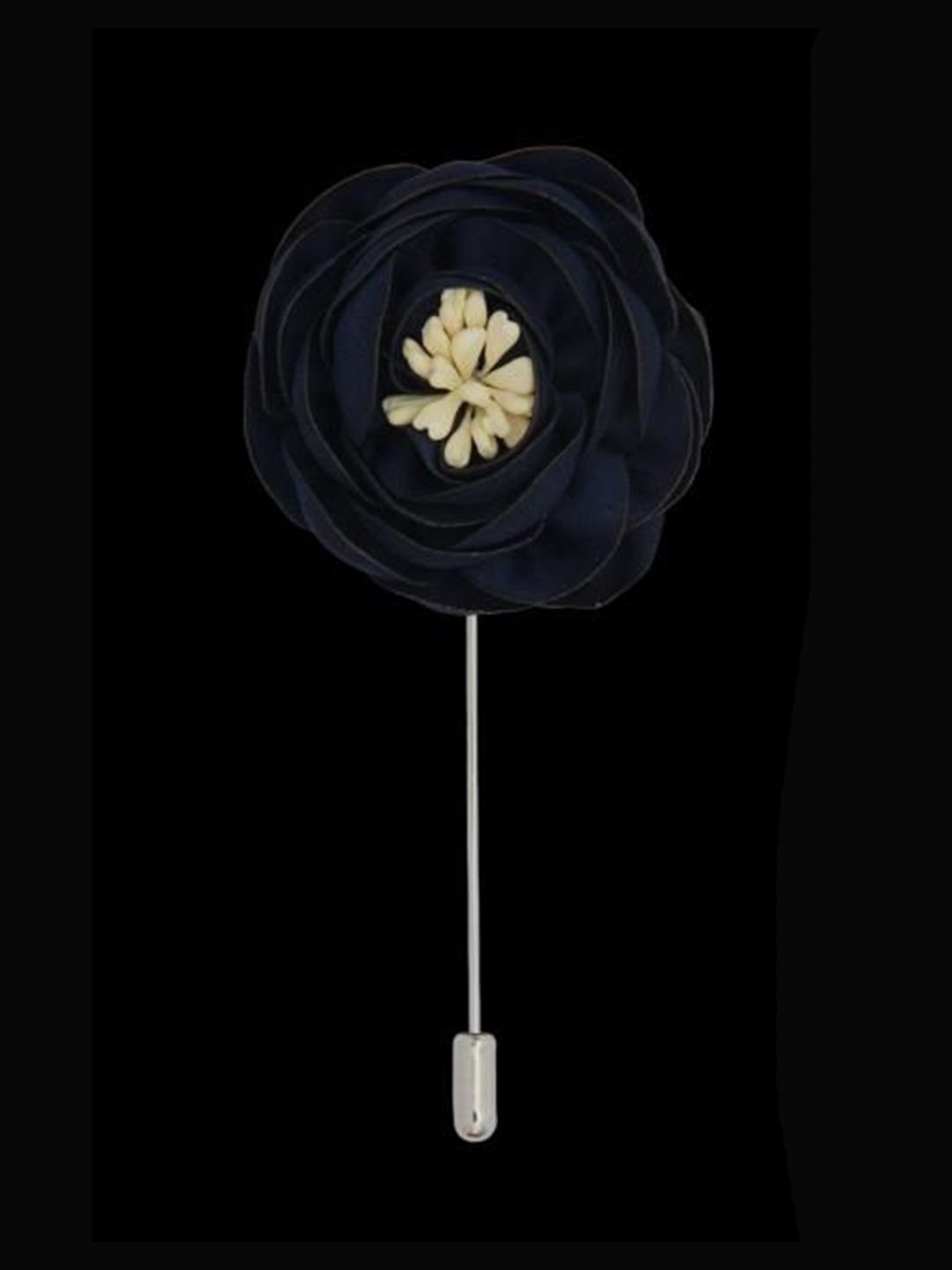 Curren Men Lapel Flower Statement Brooch
