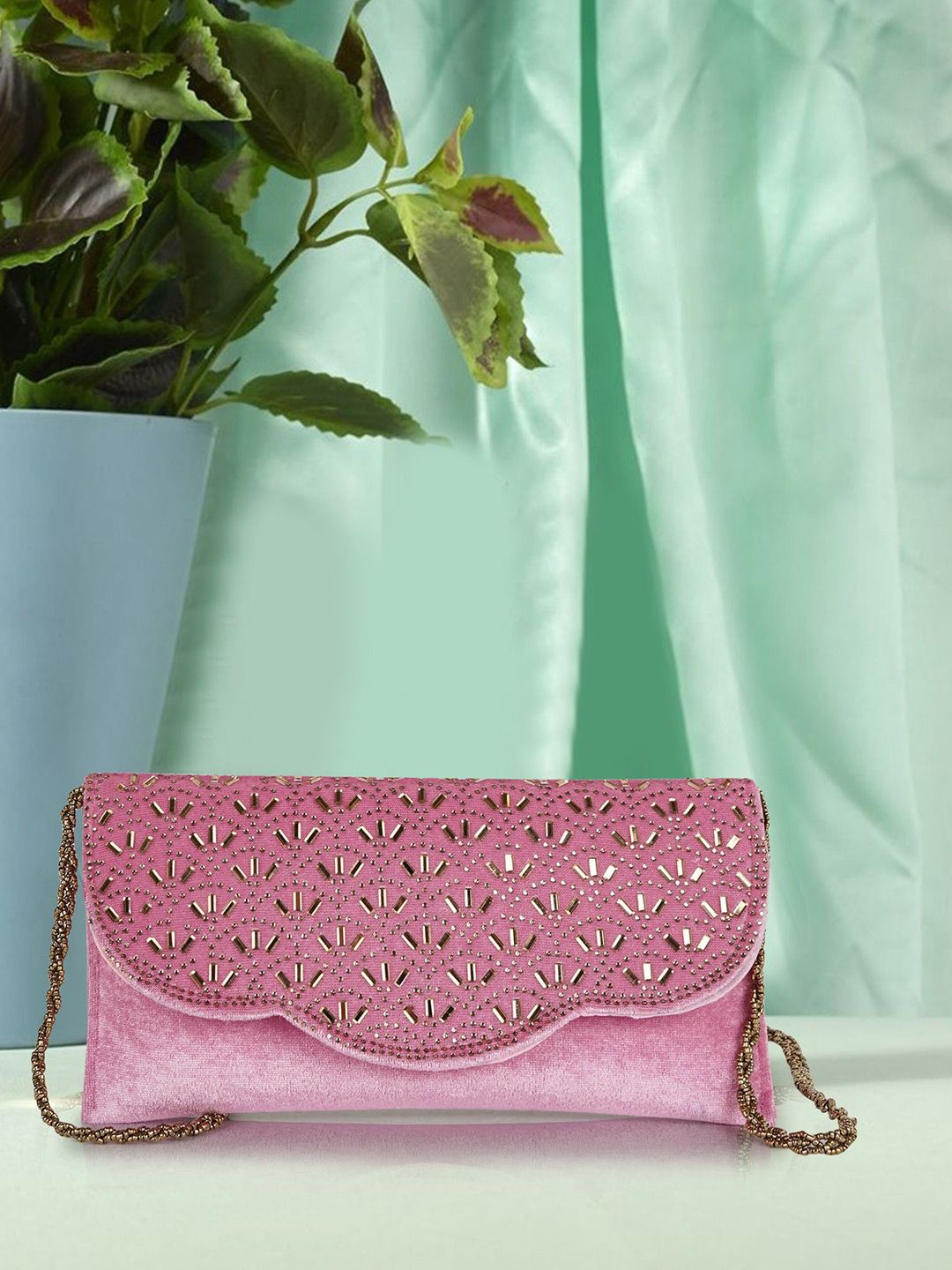 Lancer Embellished Purse Clutch