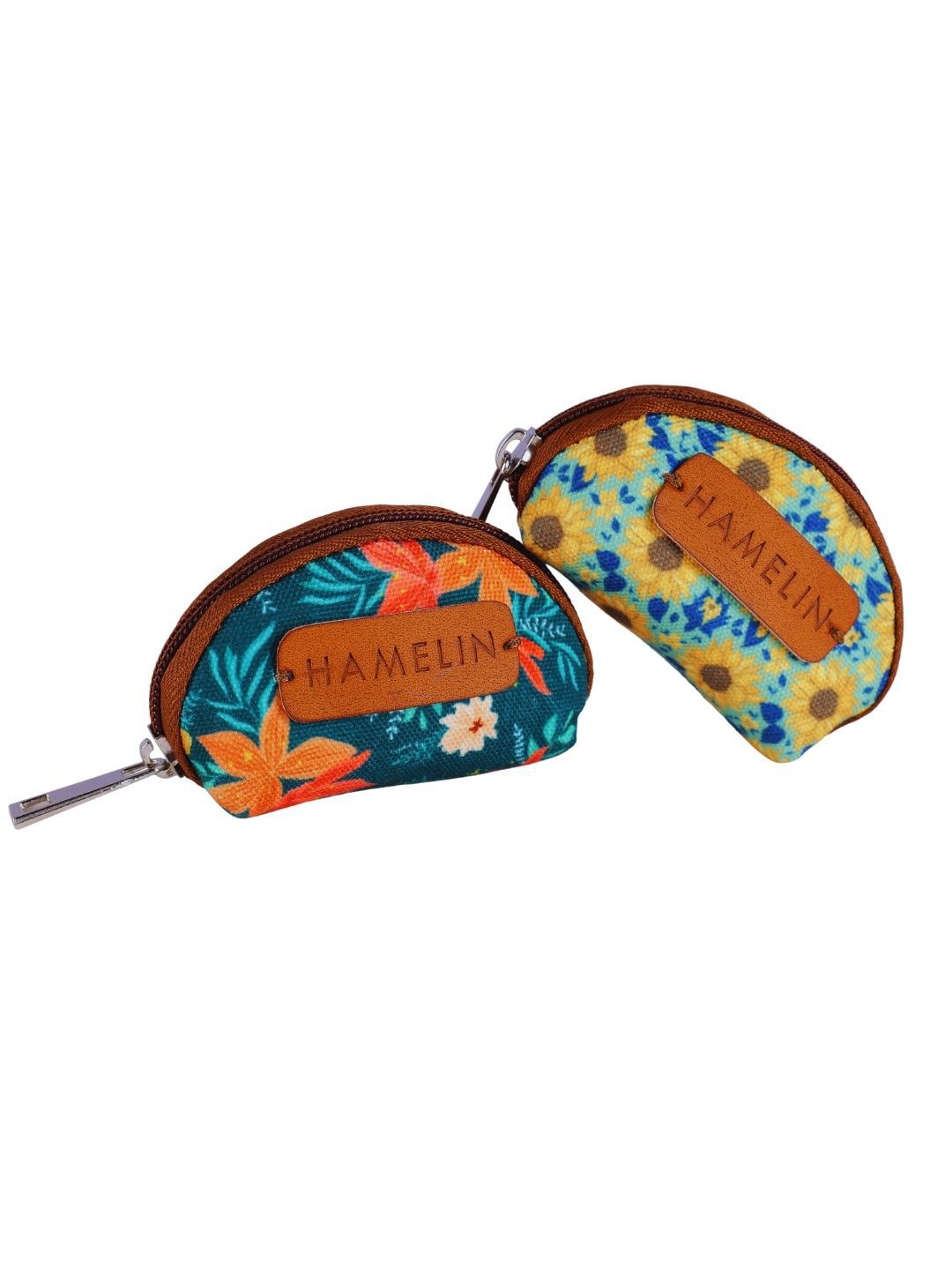 HAMELIN Floral Printed Swagger Handheld Bag