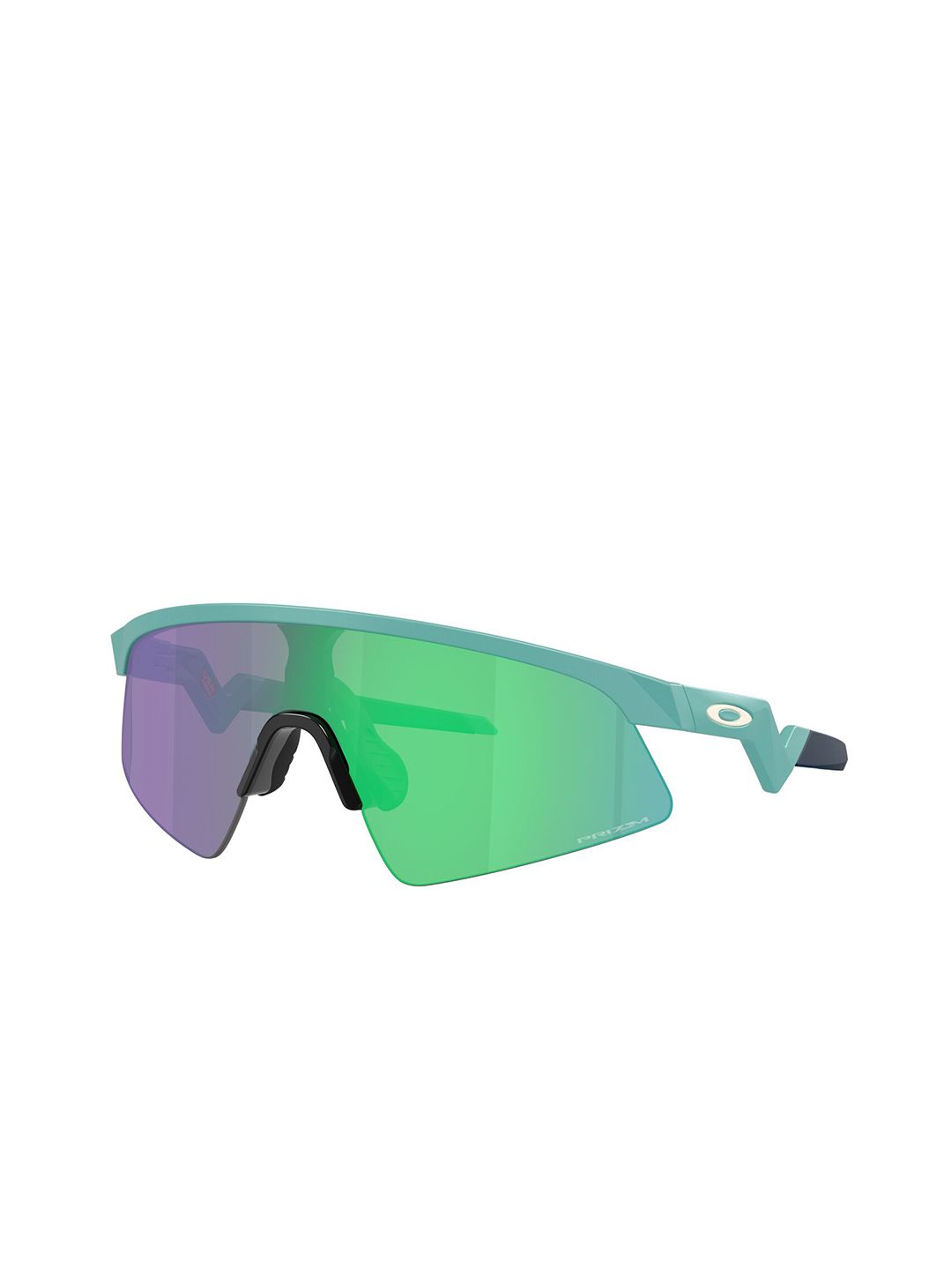 OAKLEY JUNIOR Unisex UV Protected Green Lens Rectangle Sunglasses - 0OJ901590150628