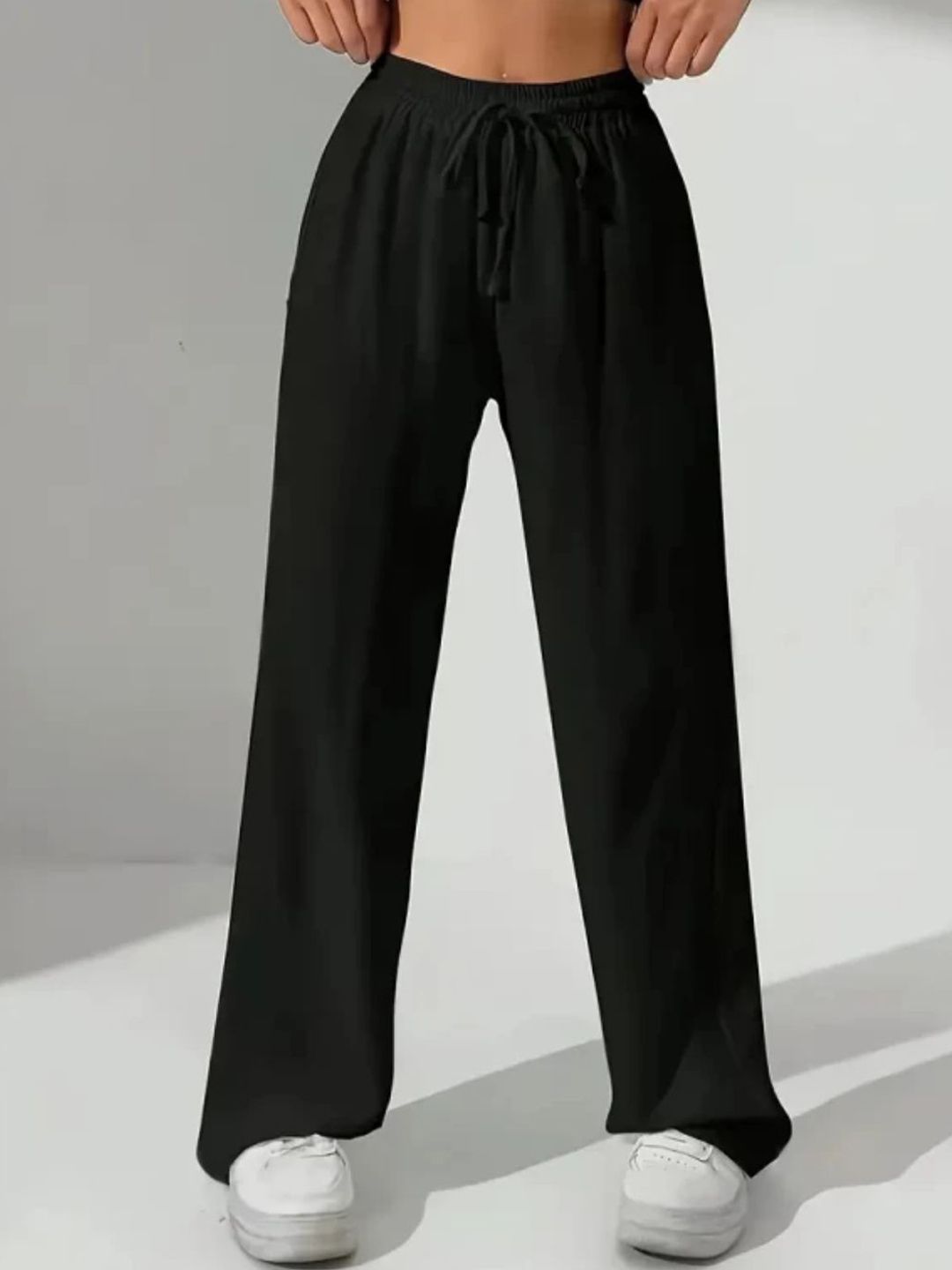 Povaxpo Women Relaxed-Fit Regular Track Pants