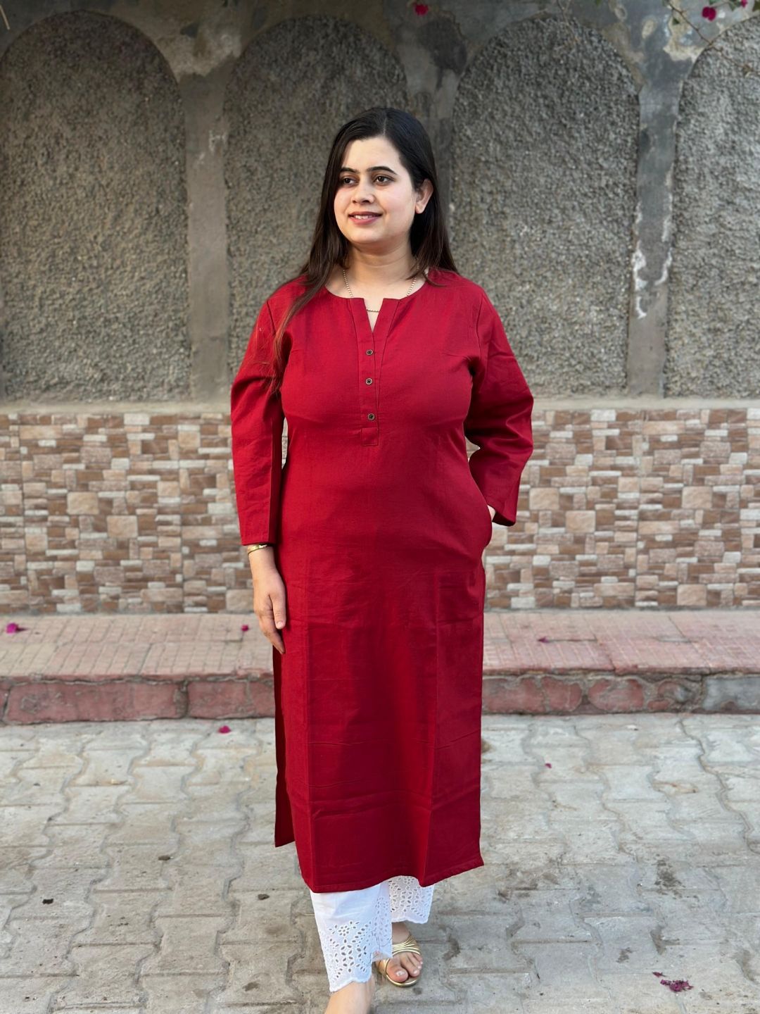 Vijaylaxmi Women Ethnic for Everyday Pure Cotton Kurti