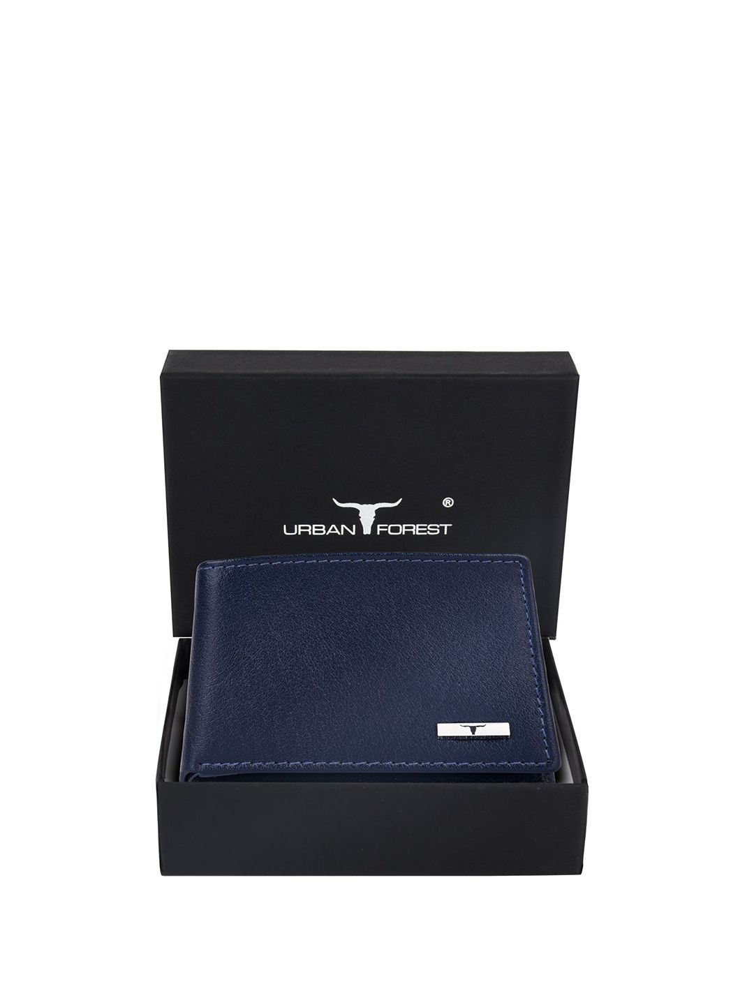 URBAN FOREST Men Leather Two Fold Wallet
