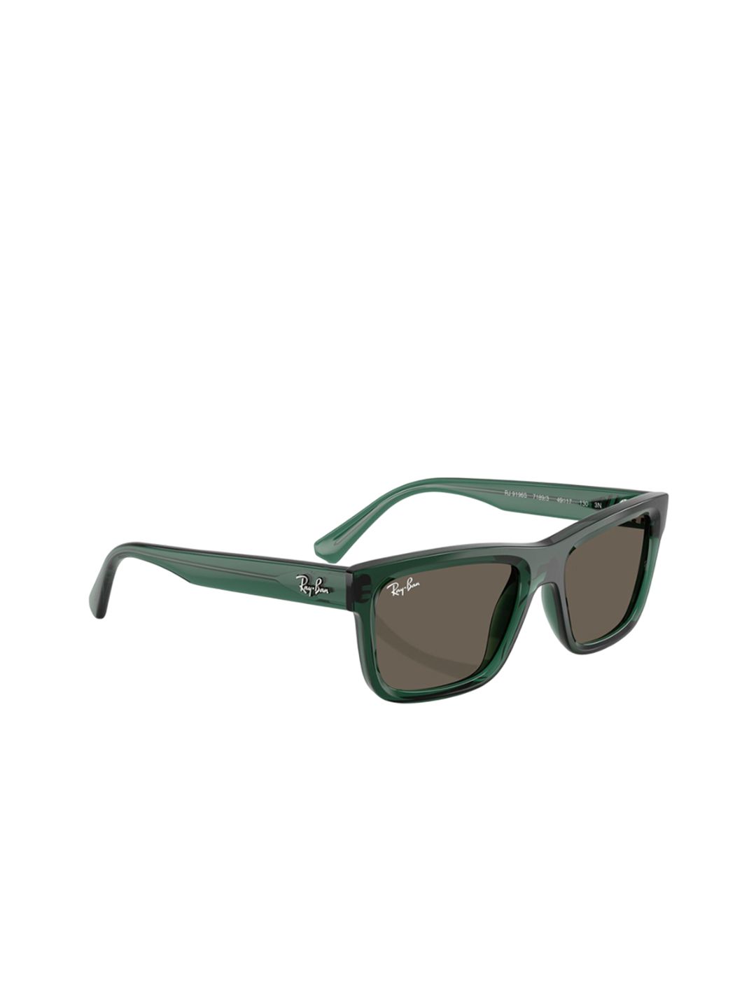 RAY-BAN KIDS Unisex UV Protected Brown Lens Rectangle Sunglasses - 0RJ9196S7189/349