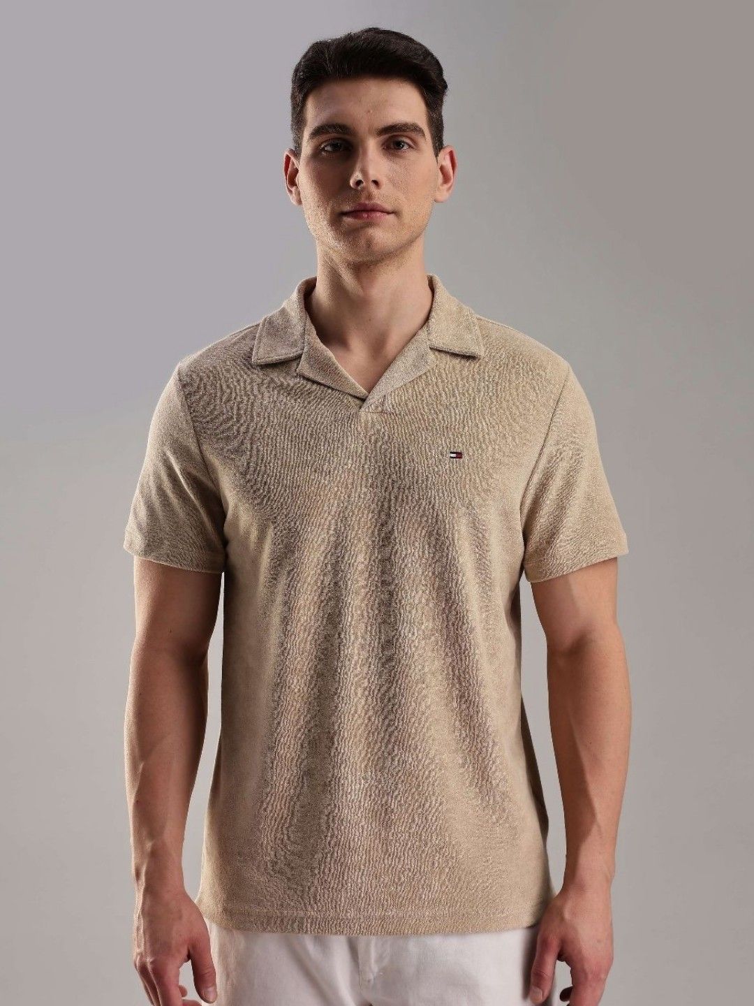 Tommy Hilfiger Men Polo Collar T-shirt