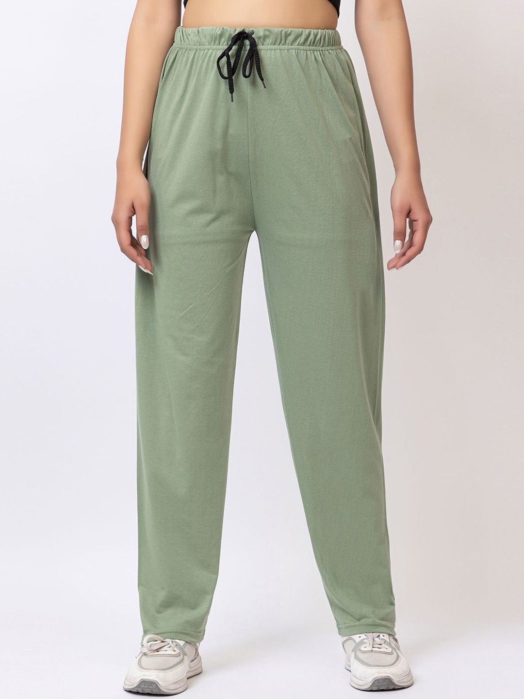RG BY S.S. Clothing Women Cotton High Rise Track Pants