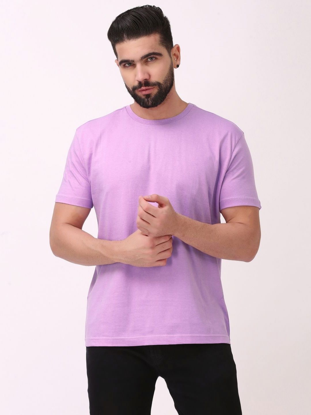 Ghumakkad Half Sleeve Round Neck Pure Cotton T-shirt