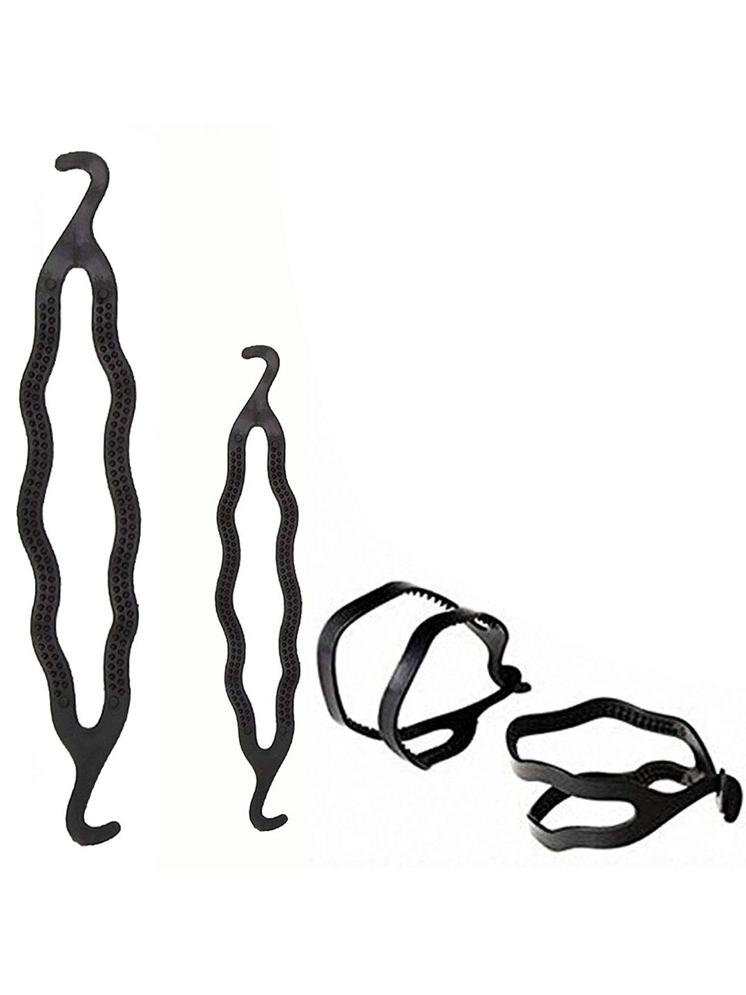 GADINFASHION Set of 2 Small Or Medium Size Bun Maker Juda Maker