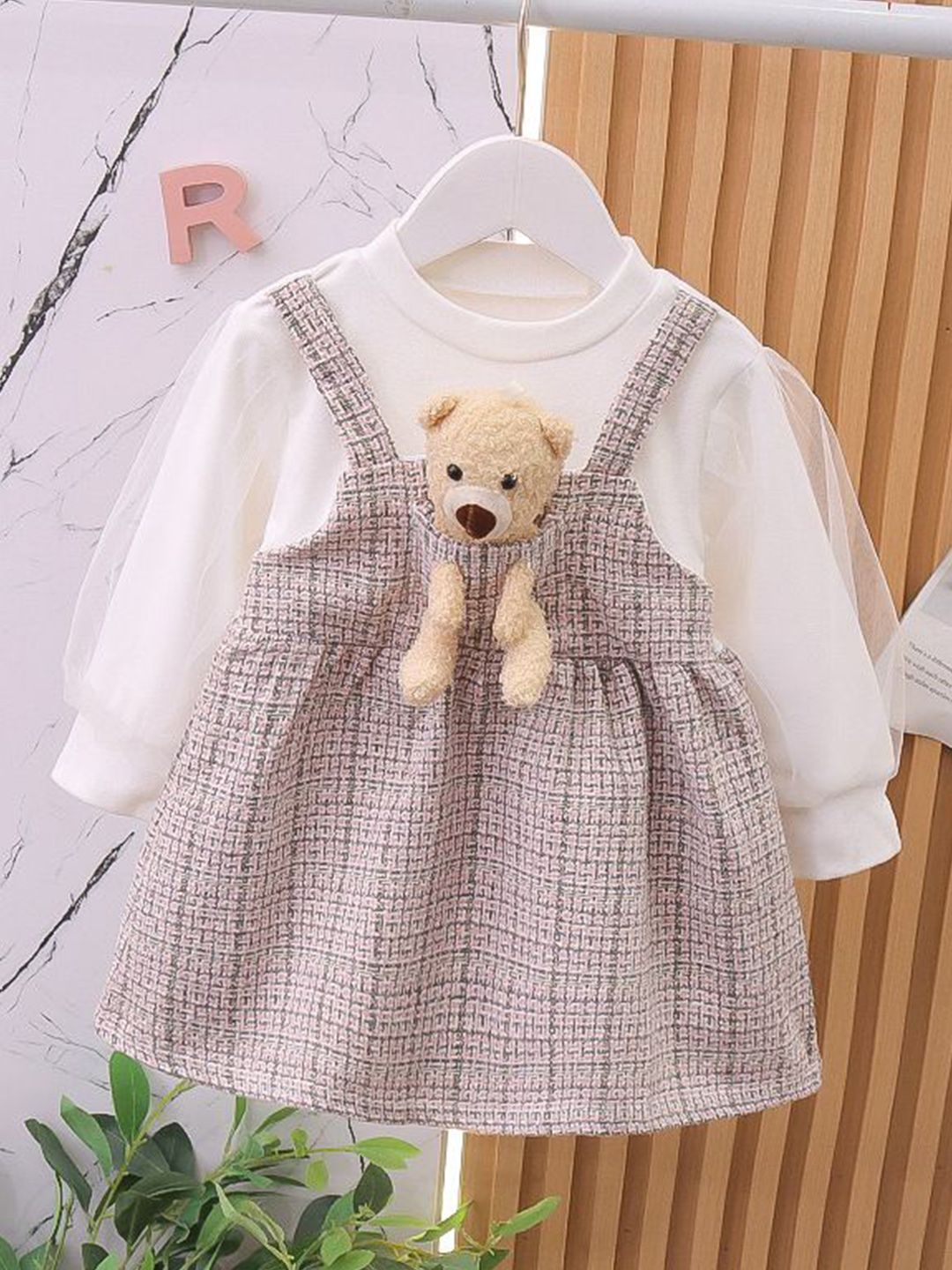 Buy YK Girls Pinafore Cotton Dress - Dresses for Girls 33303461 | Myntra