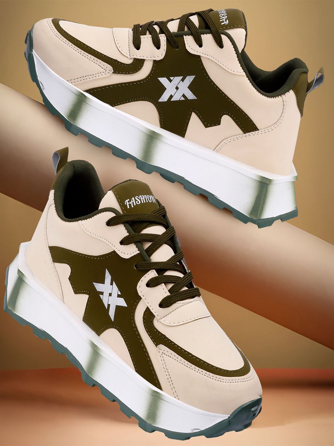 Bxxy Men Running Non-Marking Lace-Ups Shoes