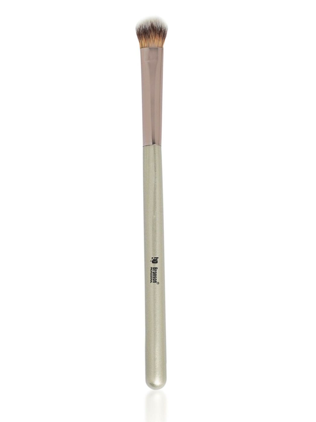 Bronson Professional Classic Eye Shadow Blending Application Makeup Brush - Silver