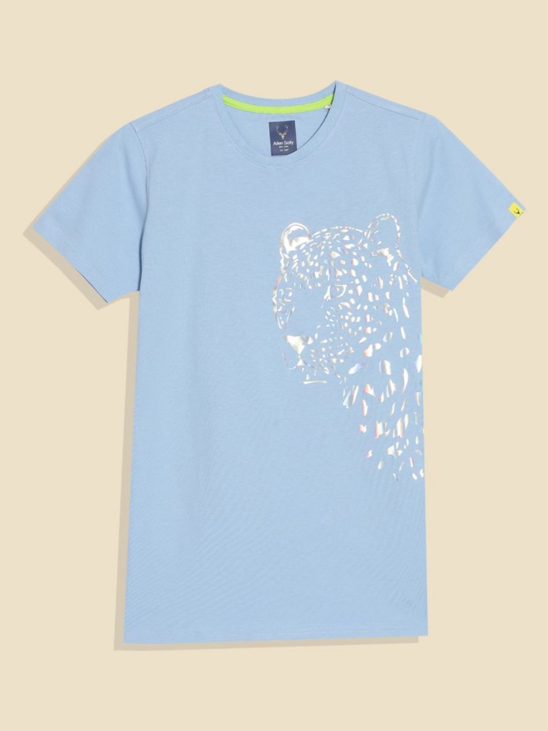 Allen Solly Junior Boys Graphic Printed Round Neck Cotton T-shirt