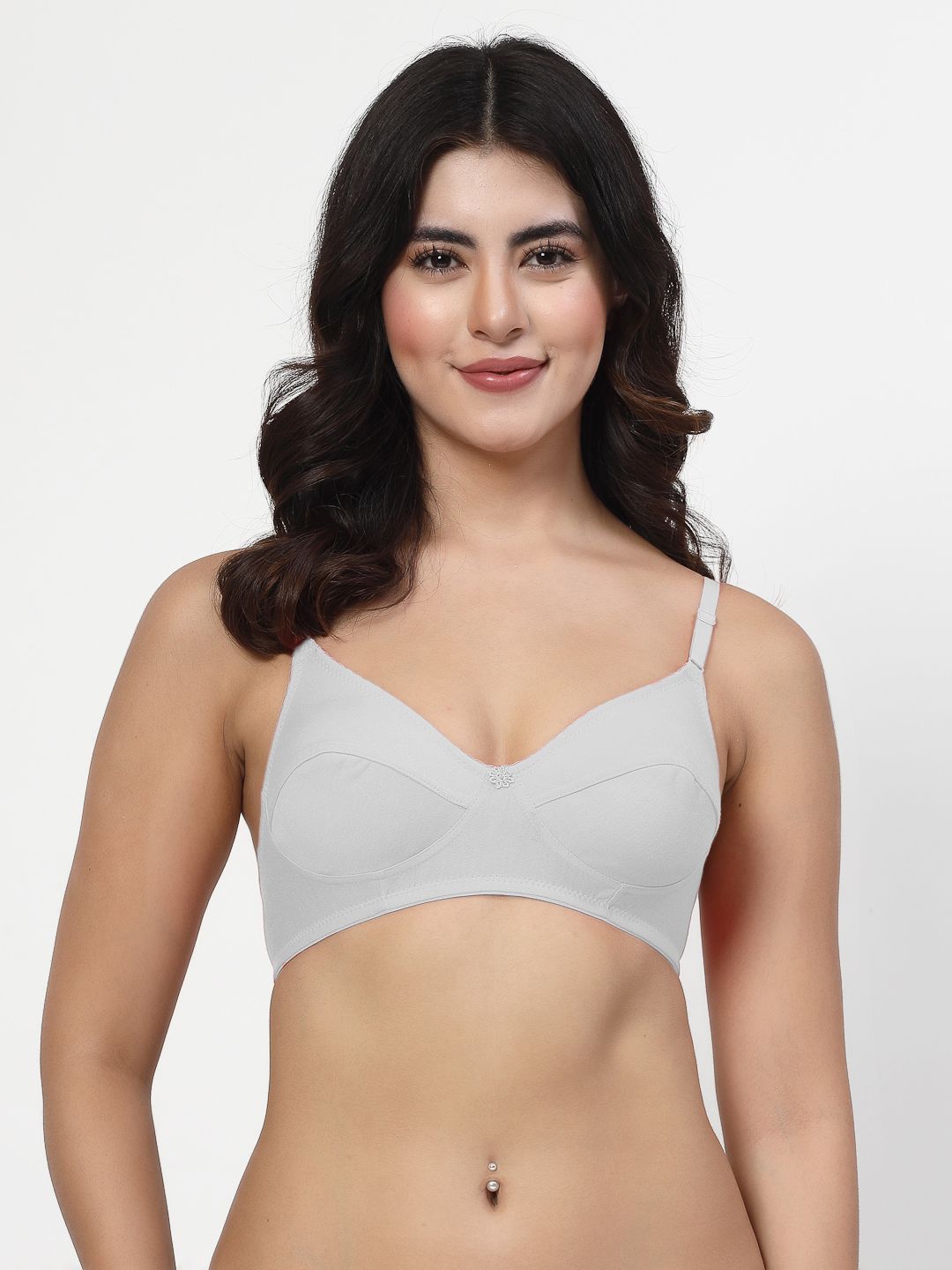 LILY Bra manoop Full Coverage Seamed Non Padded Everyday Bra