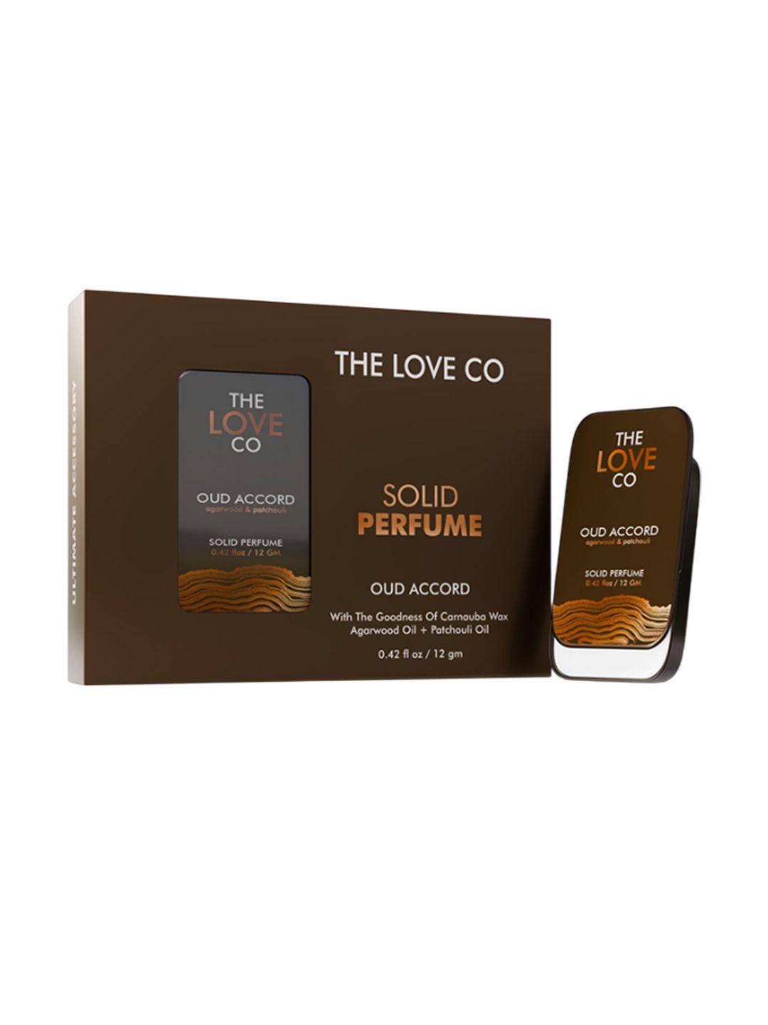 Buy The Love Co Oud Accord Long Lasting Solid Perfume   12 G -  - Personal Care for Unisex