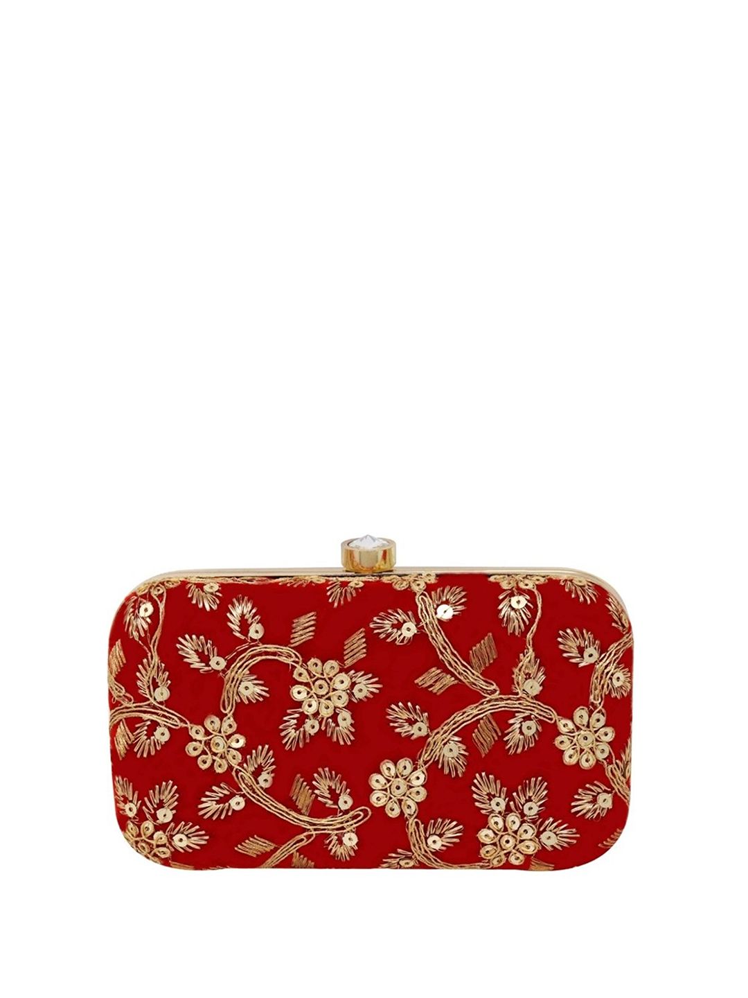 Buy Rapid Costore Embroidered Box Clutch -  - Accessories for Women