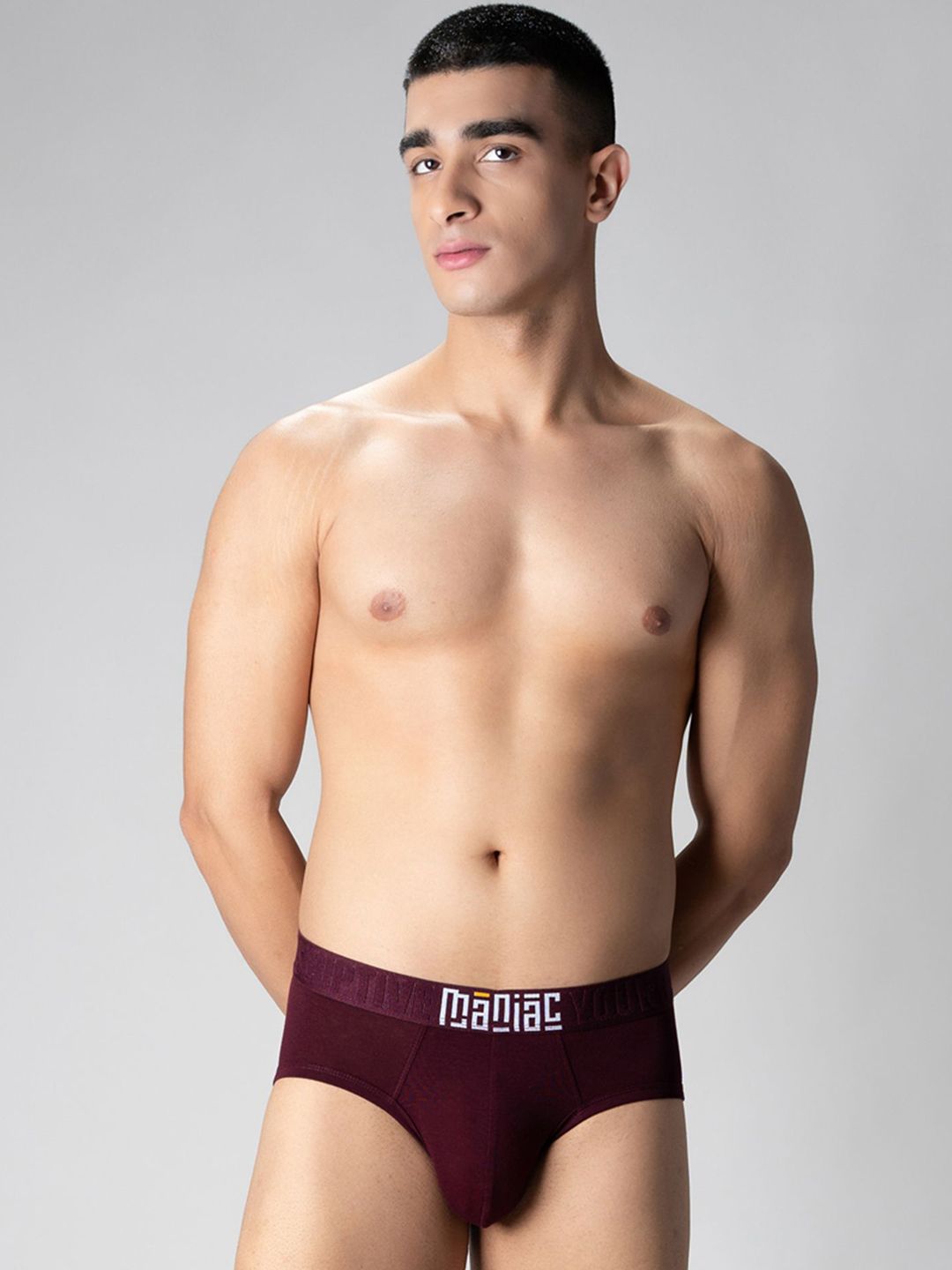 Maniac Mid Rise Odor-Free Basic Briefs