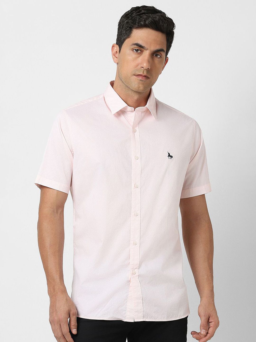 Van Heusen Sport Men Slim Fit Opaque Printed Casual Shirt
