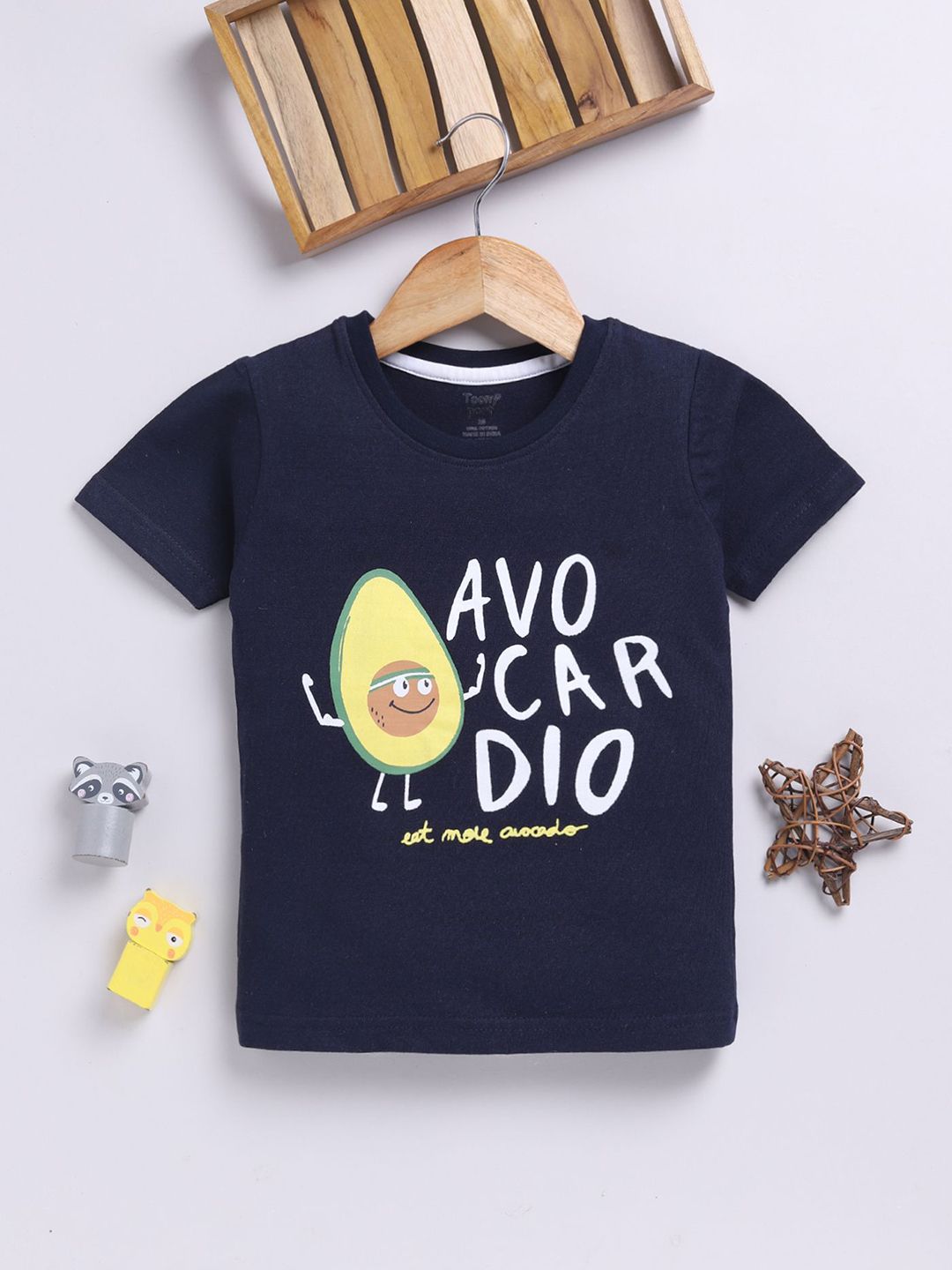 Toonyport Boys Printed Applique T-shirt