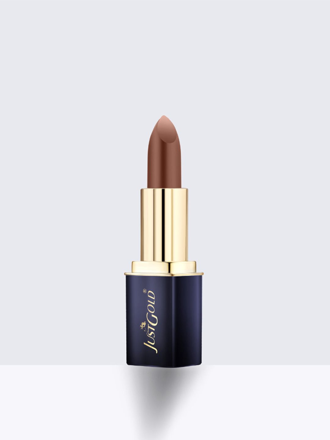JUSTGOLD Texture Rich Lipstick Long-Lasting Semi-Matte Finish - 4 g - Shade 170- Taupe
