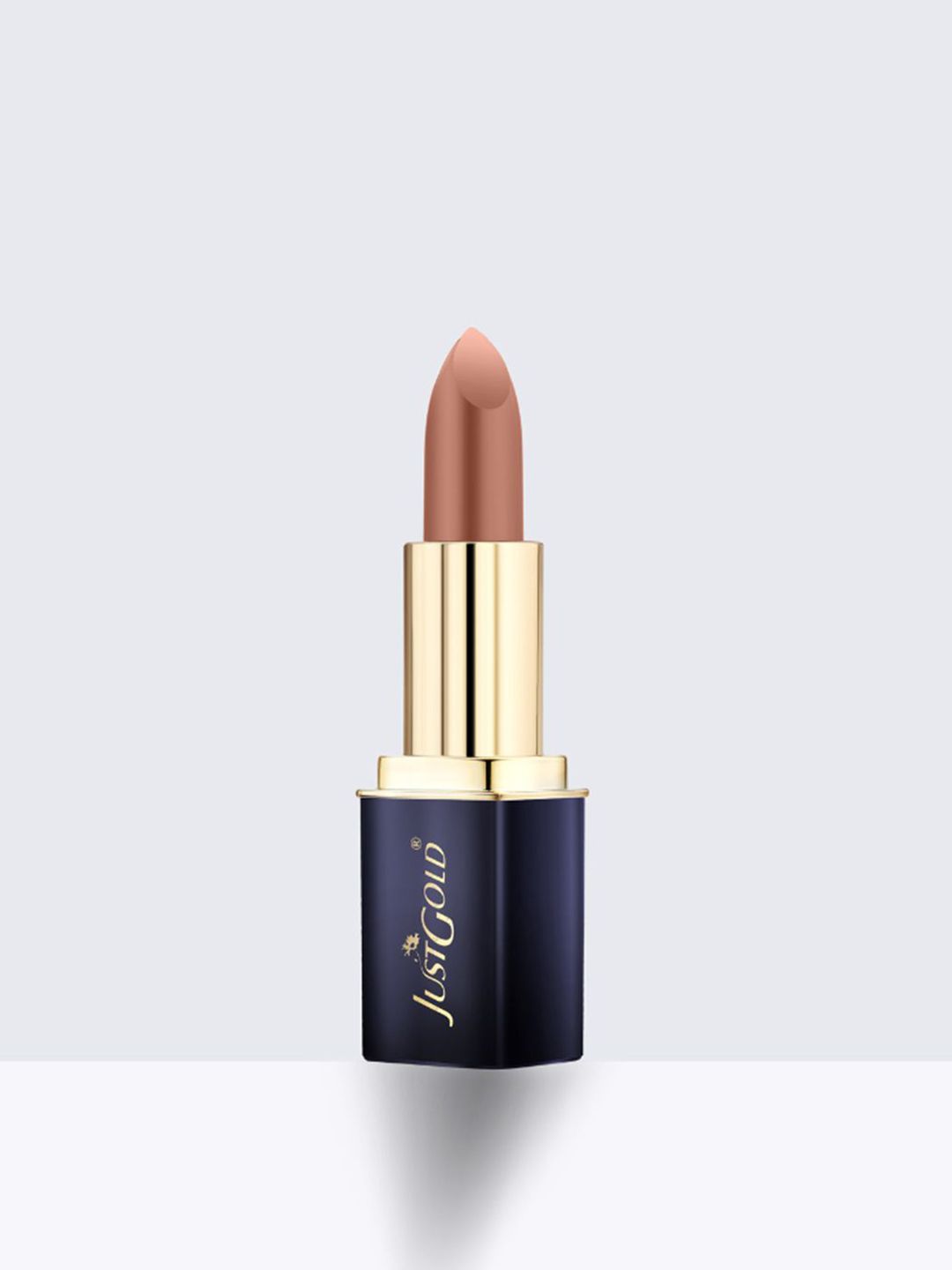 JUSTGOLD Texture Rich Long Lasting Semi-Matte Finish Lipstick - 4 g - Shade 172 - Beige