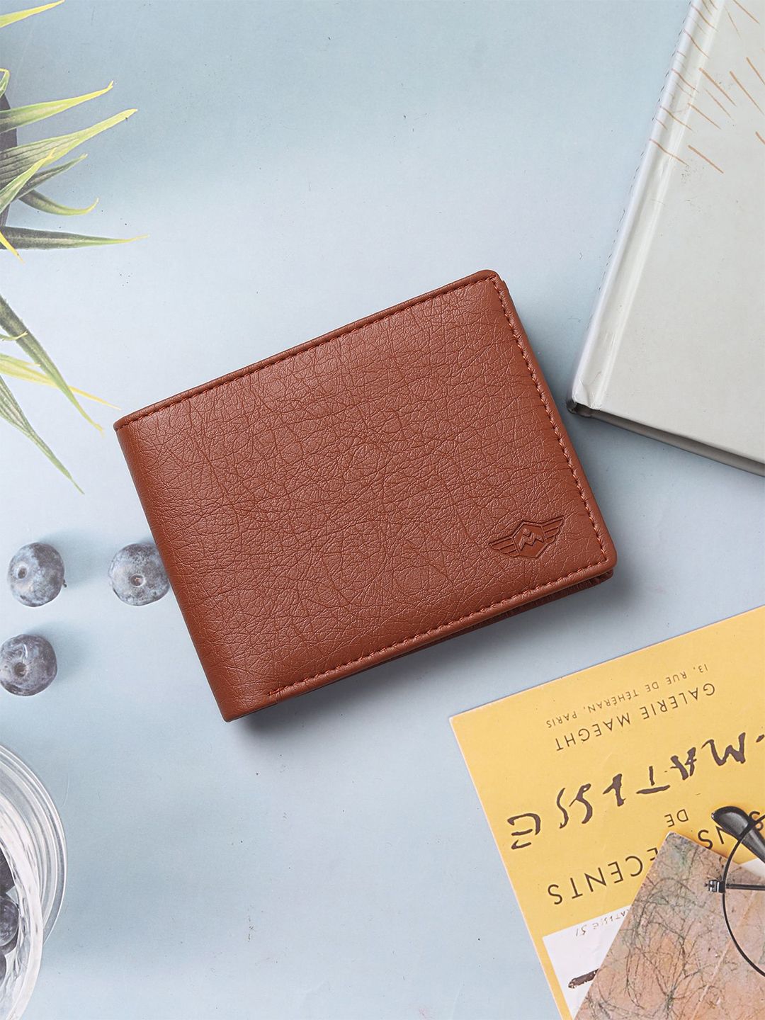 Metronaut Men PU Two Fold Wallet