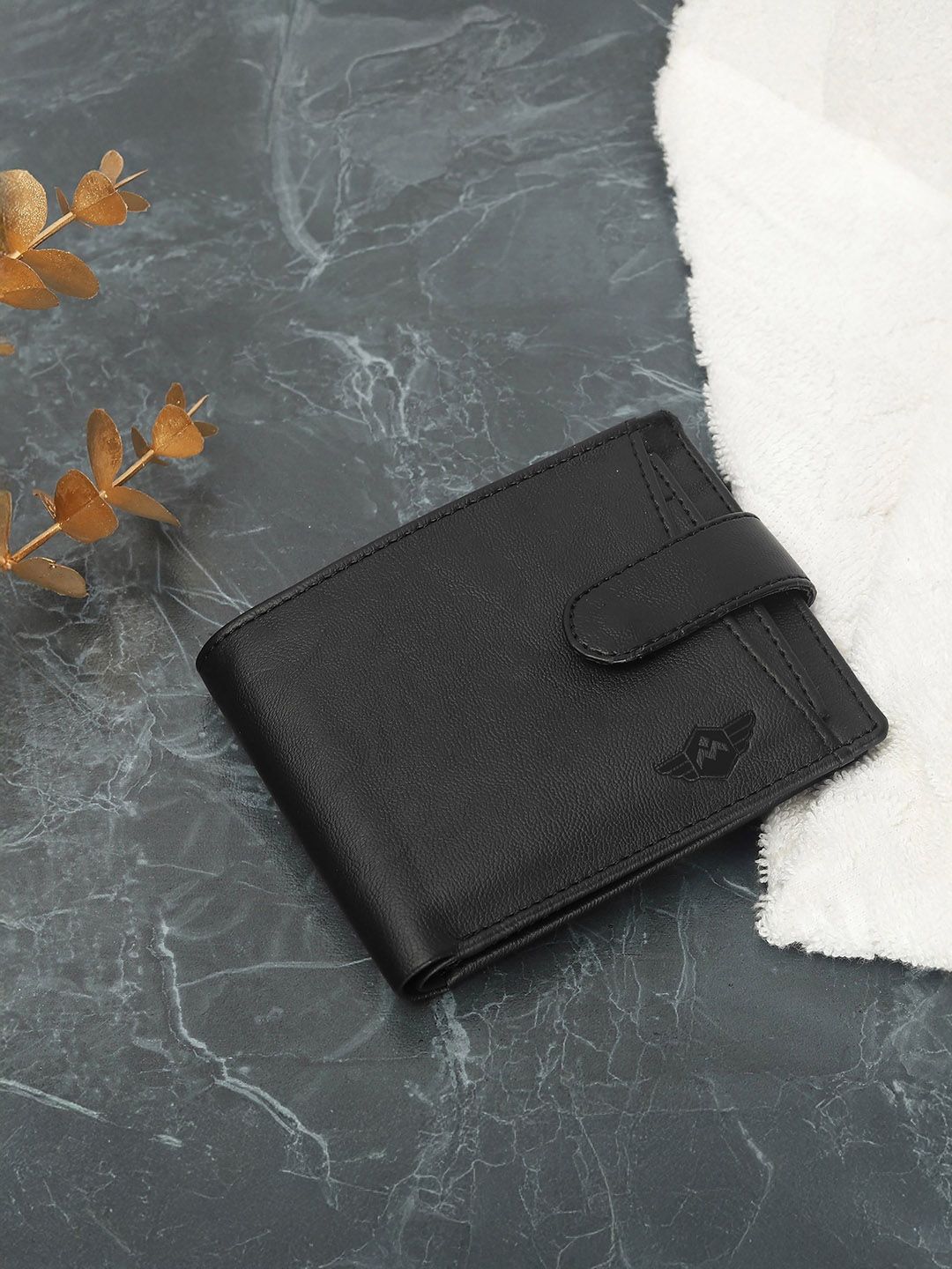 Metronaut Men PU Two Fold Wallet