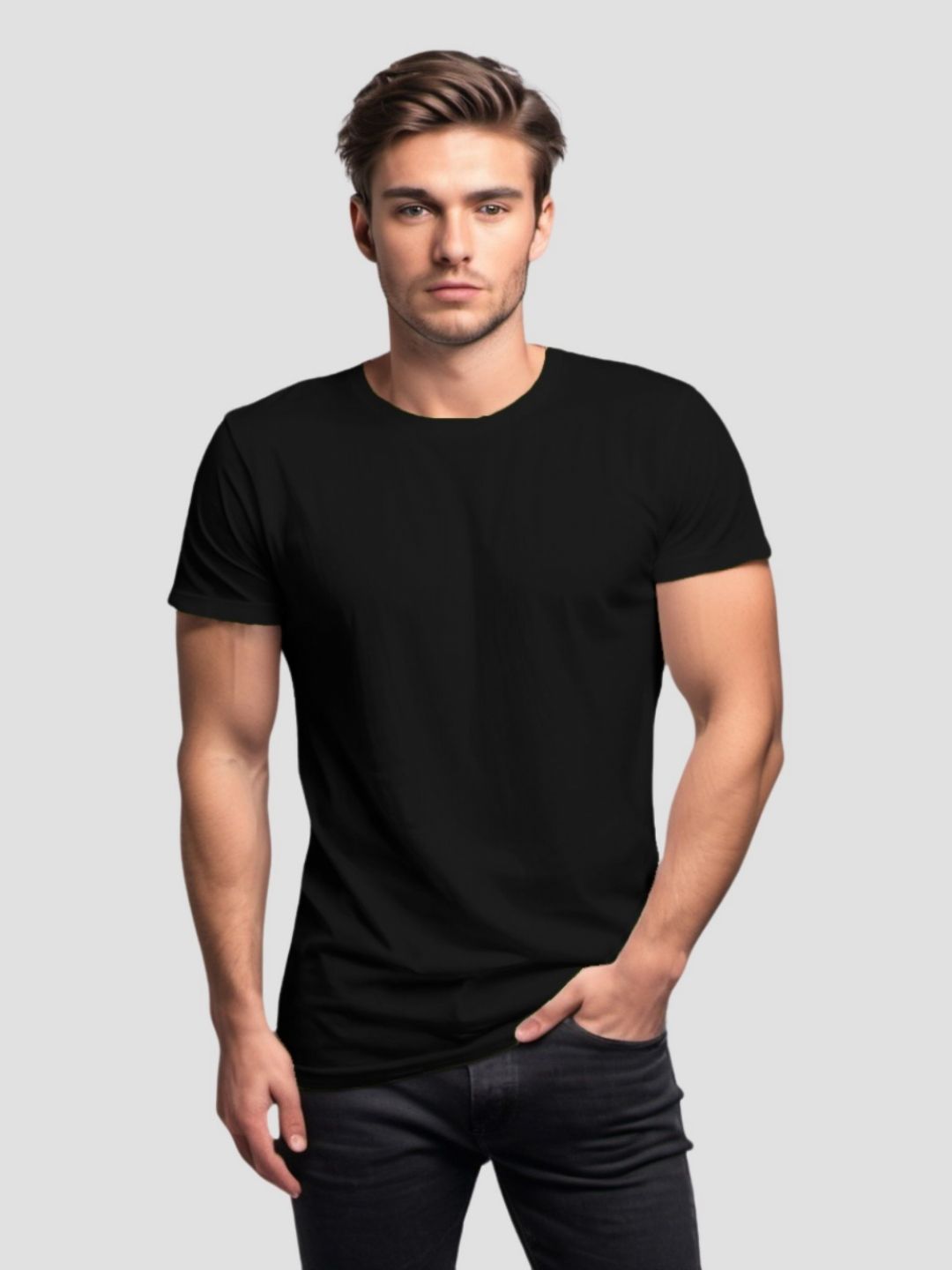 UpClothing Round Neck Regular Fit T-shirt