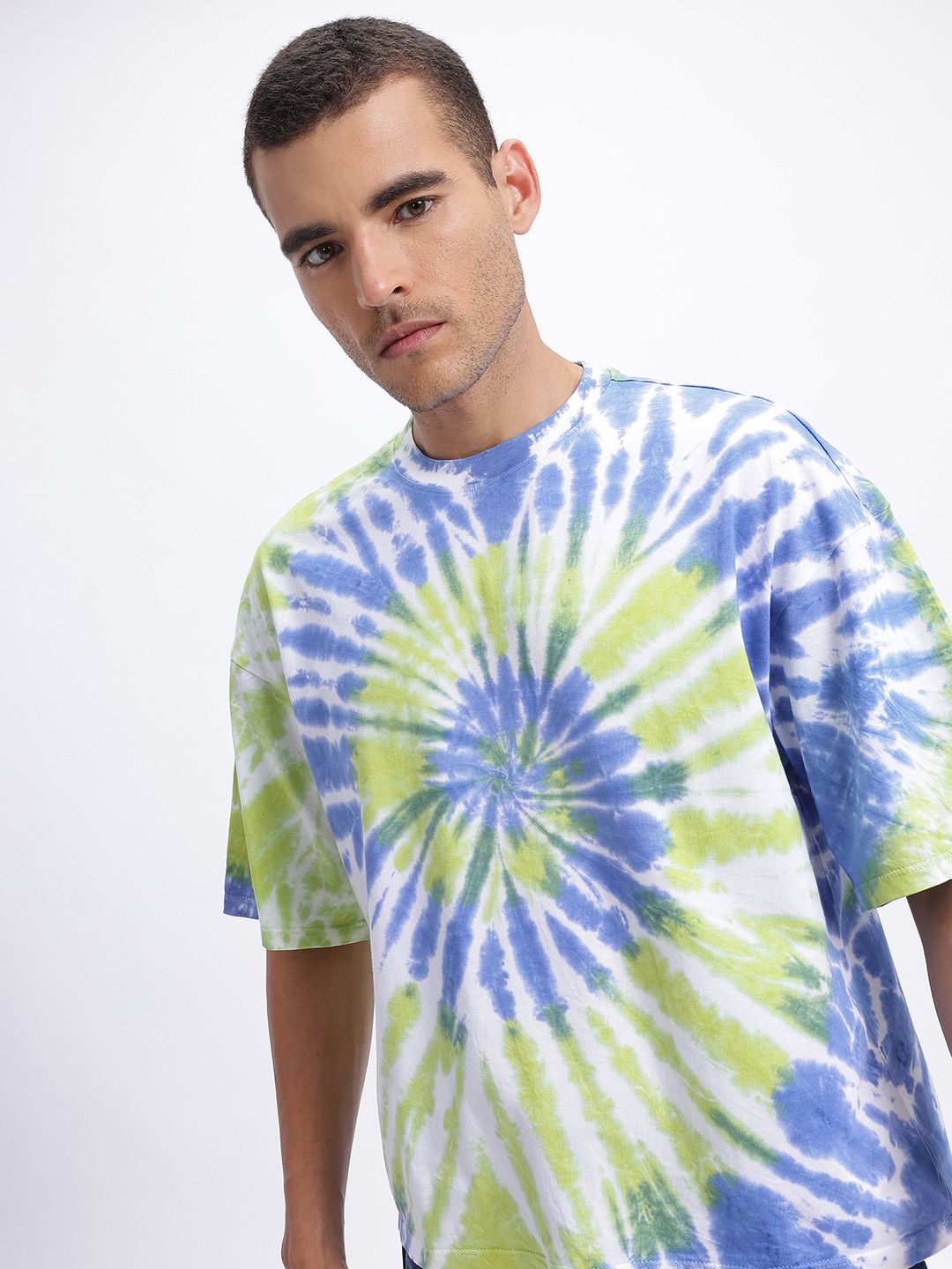 glitchez Tie & Dye Relaxed T-shirt