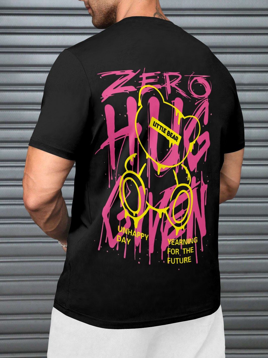 Triptee Typography Printed Pure Cotton Short Sleeves Round Neck T-shirt