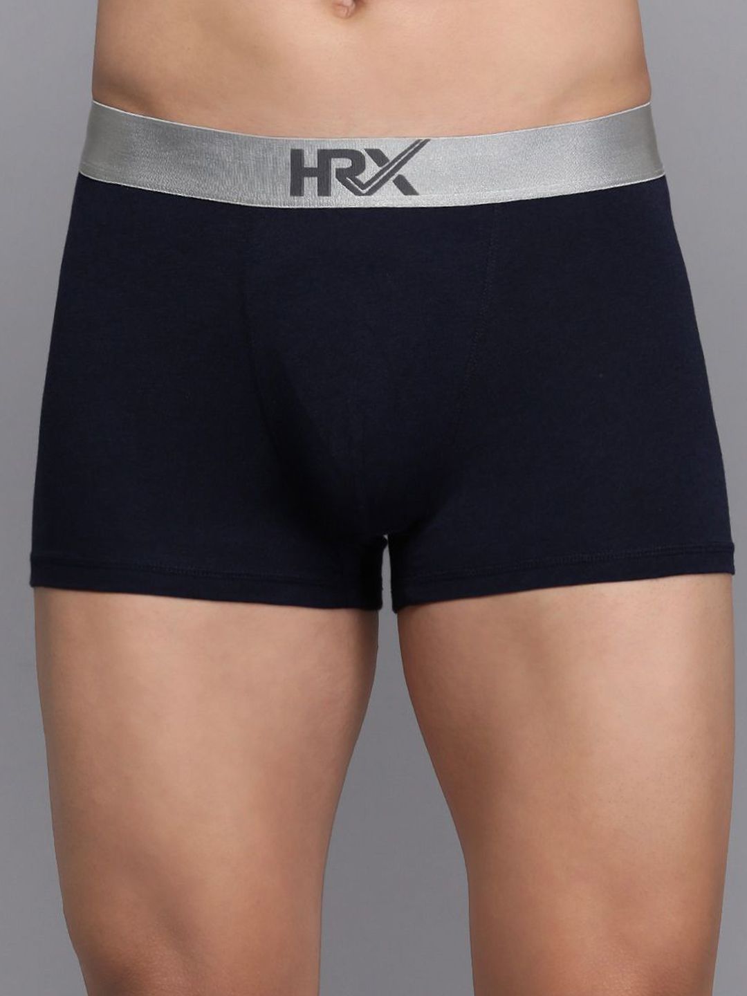 HRX by Hrithik Roshan Stretchable Short Trunks HRX_TRK_001_NVY/EG/_1PC