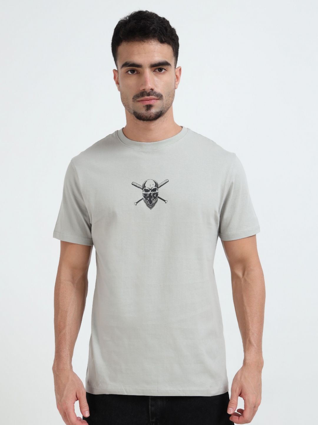 RHINO CULT Men Graphic Printed Cotton Round Neck T-shirt