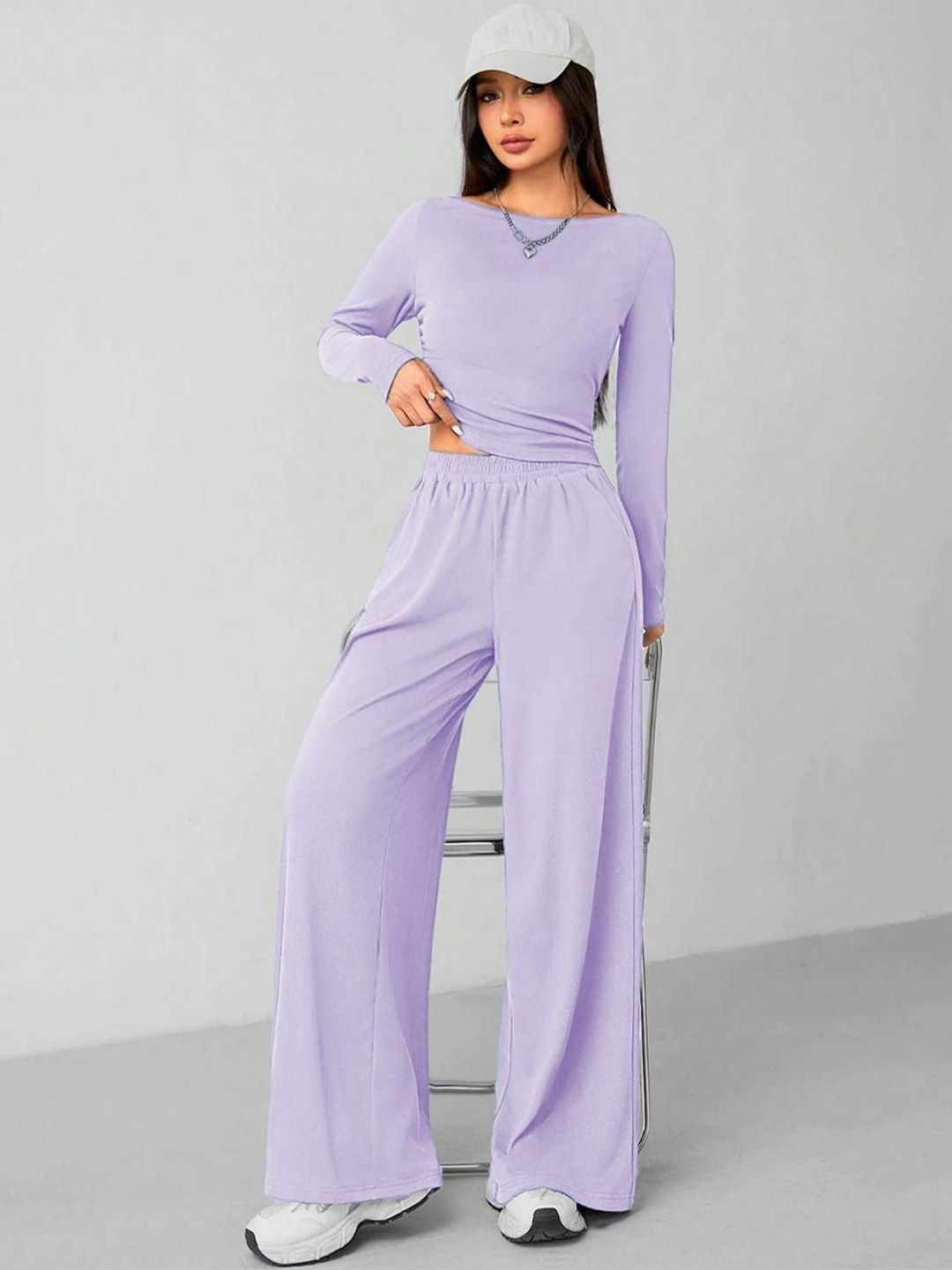 Buy Kotty  Boat Neck Top With Trousers Co Ords -  - Apparel for Women