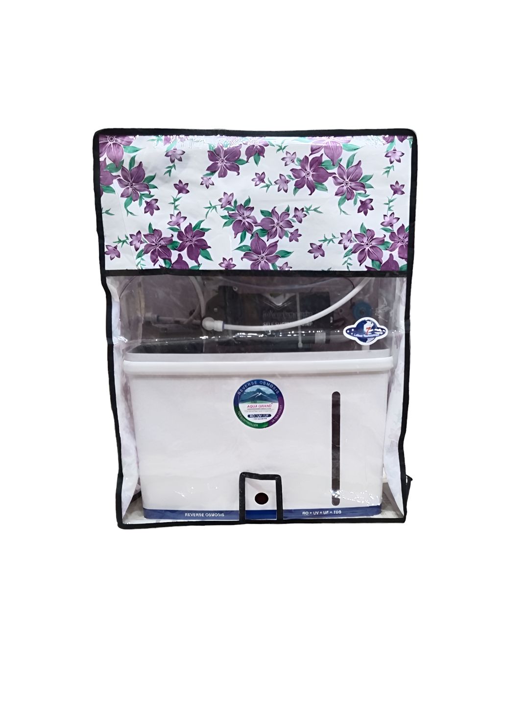 Kalra Magic White & Purple Printed Water PurifierCover