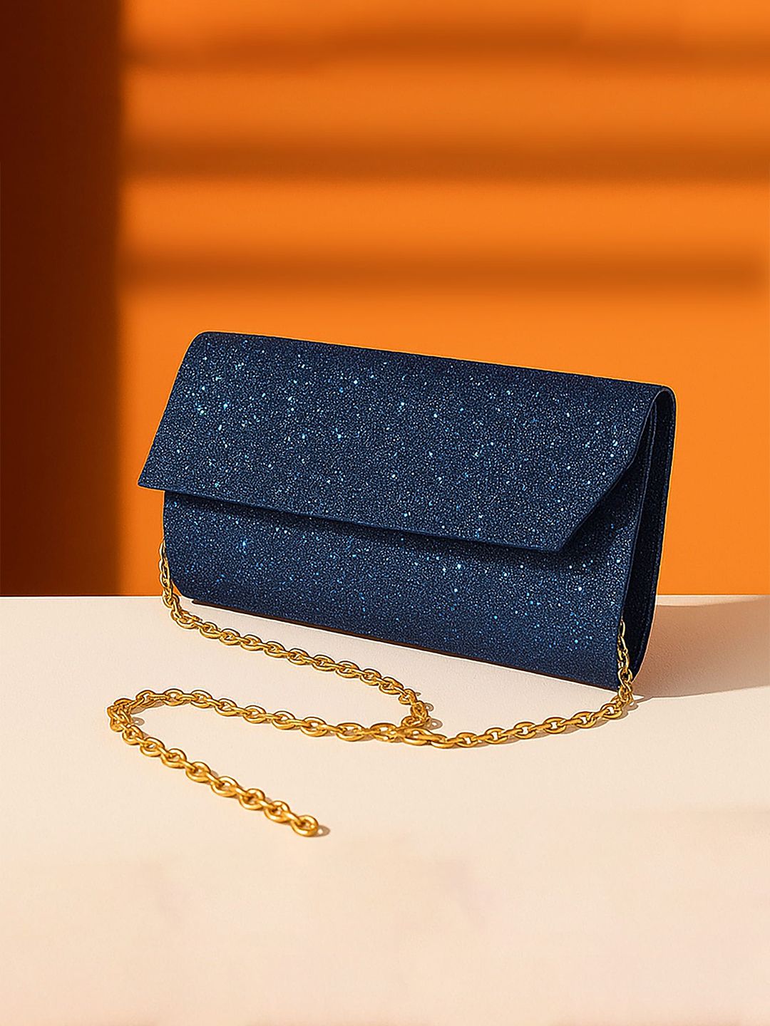 Vritraz Embellished Envelope Clutch