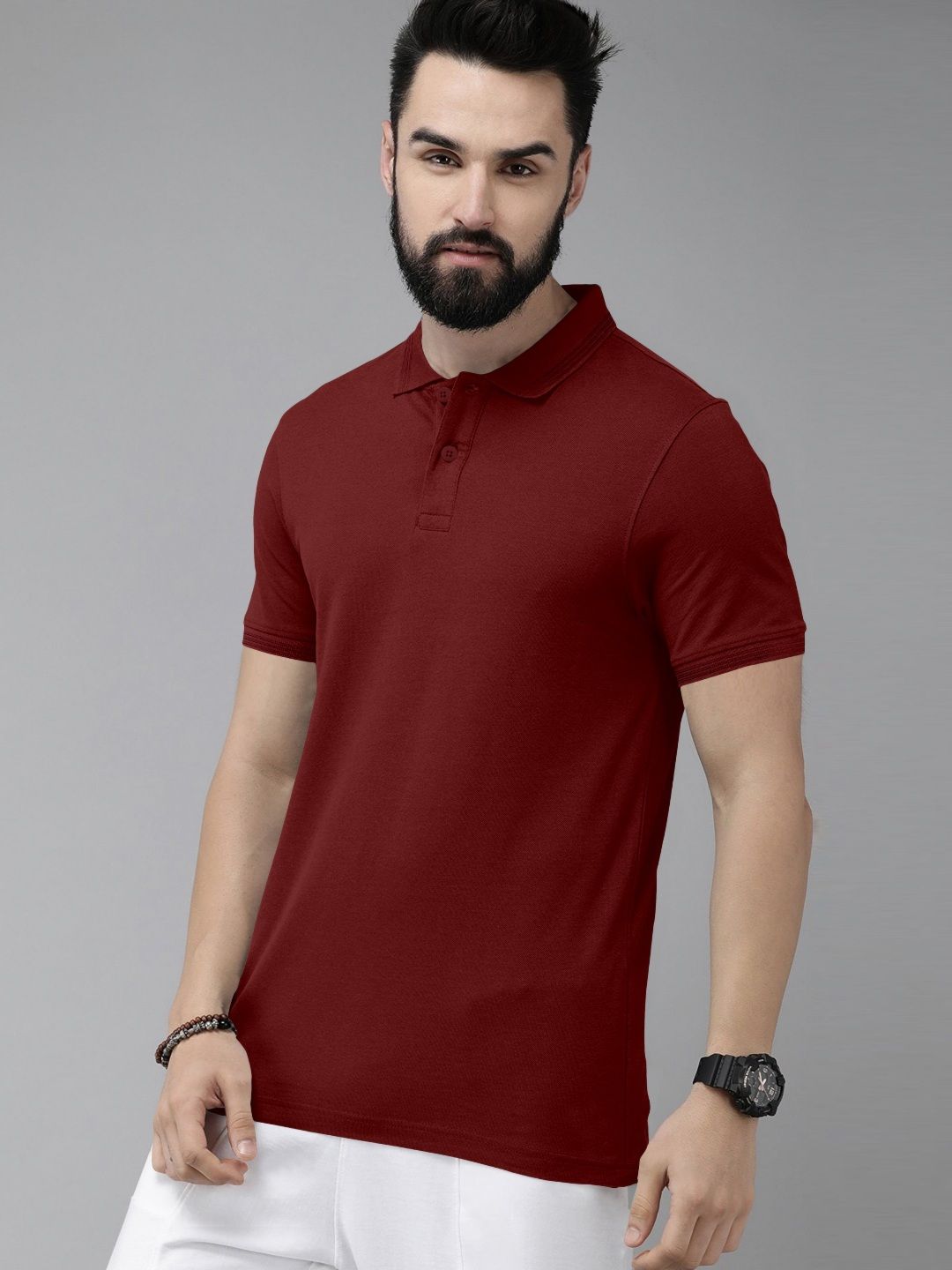 Metronaut Polo Collar Regular Fit T-shirt