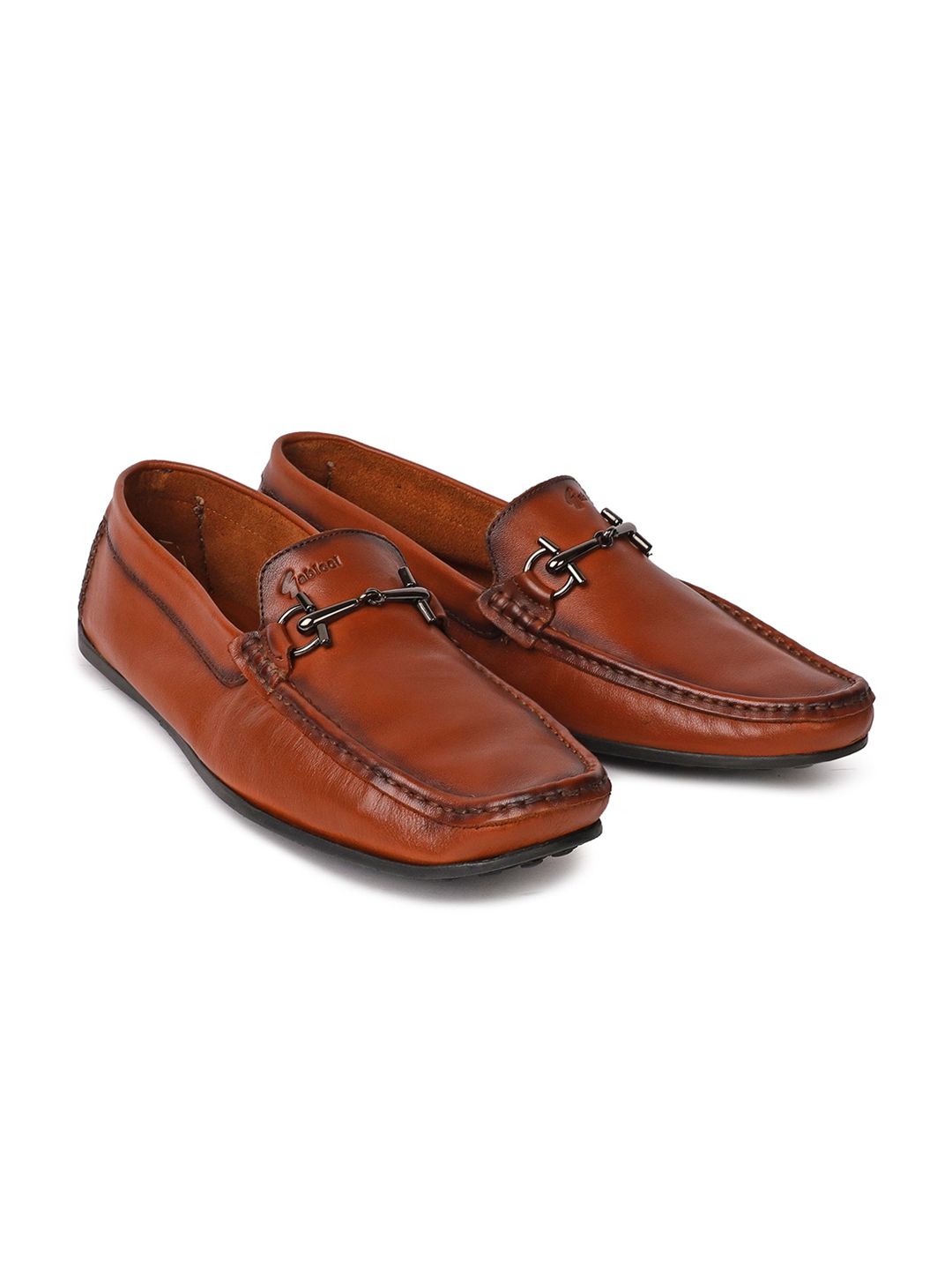 GABICCI Men Harrow-G 2.0 Tan Leather Loafers