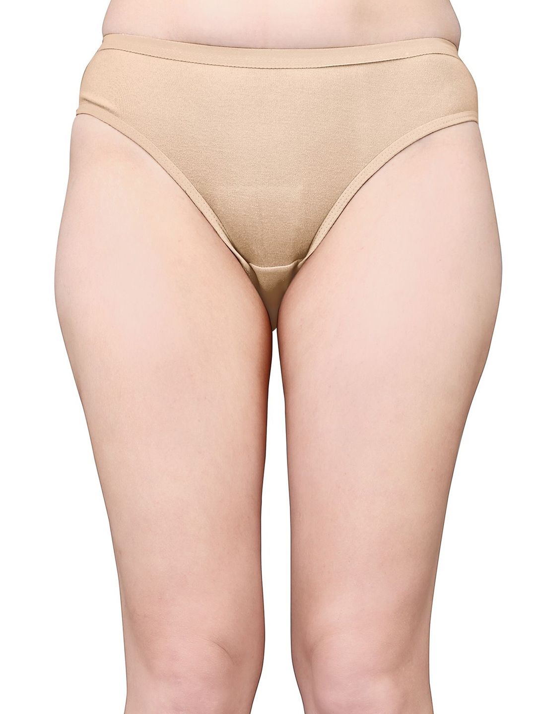 Exotica Lingerie Cotton Mid-Rise Bikini Brief EX ELLY-SKIN-M
