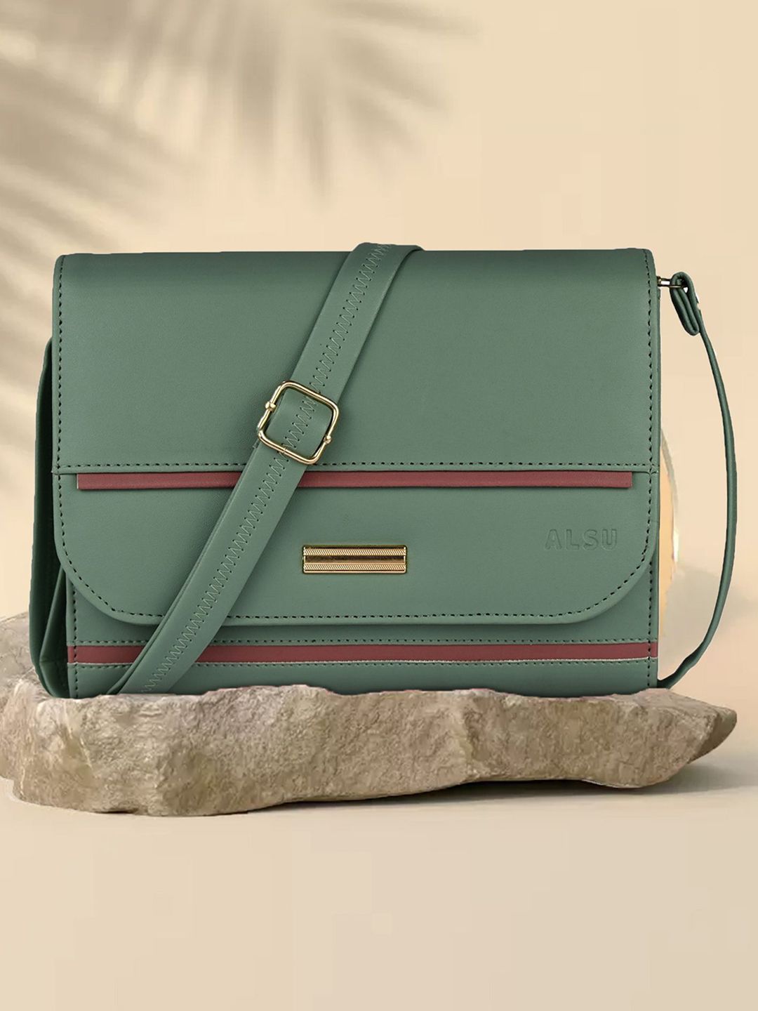 Buy ALSU Textured Structured Sling Bag -  - Accessories for Women